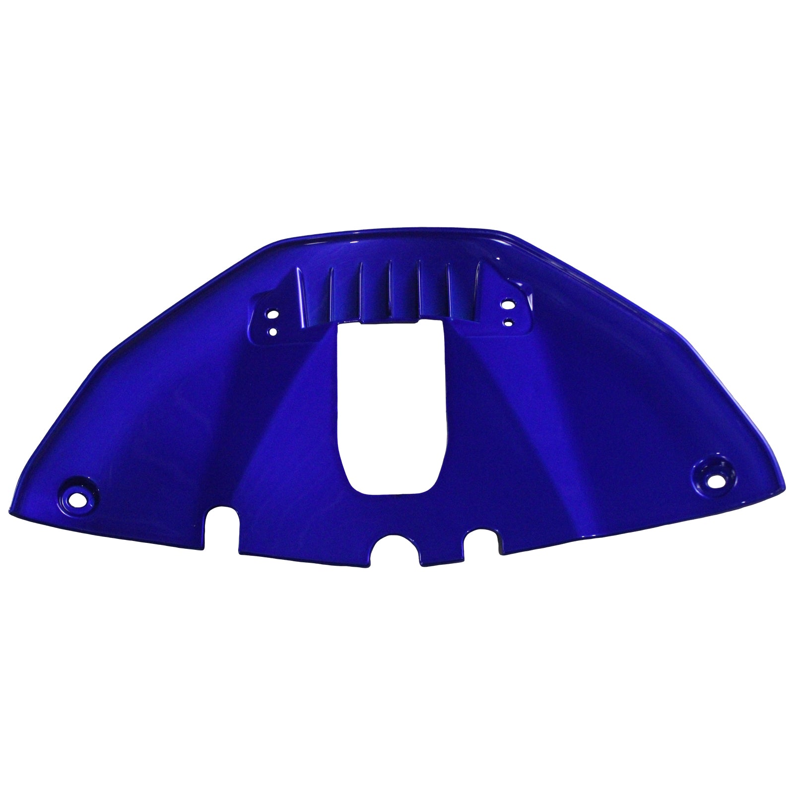 Amotopart 2021-2025 Yamaha YZF-R7 Gradient Black z niebieskim zestawem owiewki logo