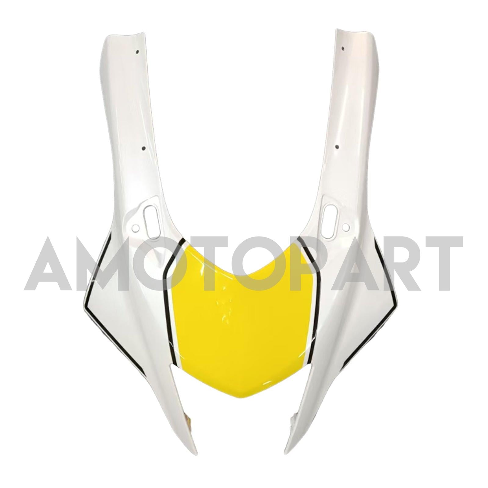 Amotopart 2021–2025 Yamaha YZF-R7 Blau&Weißes Style1-Verkleidungskit