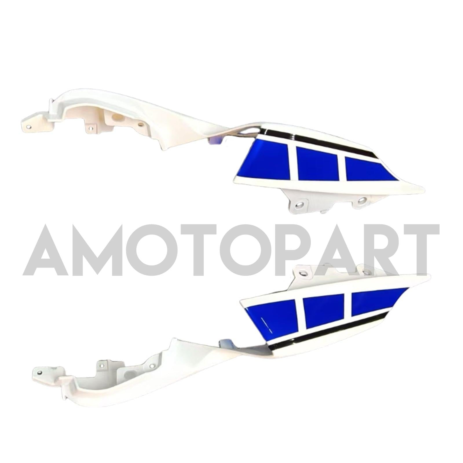 Amotopart 2021–2025 Yamaha YZF-R7 Blau&Weißes Style1-Verkleidungskit