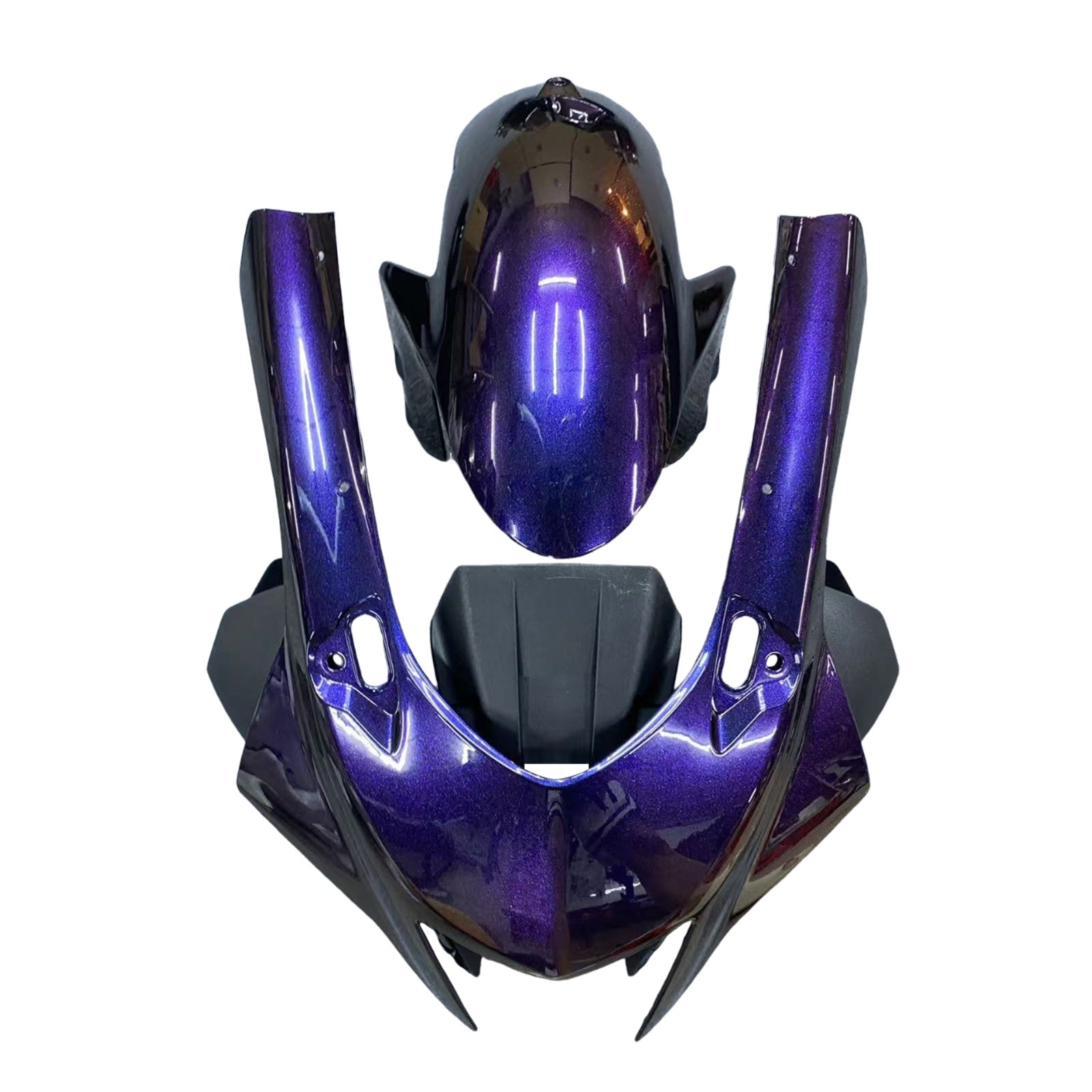 Amotopart 2021-2025 Yamaha YZF-R7 Bleu Dégradé&Kit de carénage Purple Style1