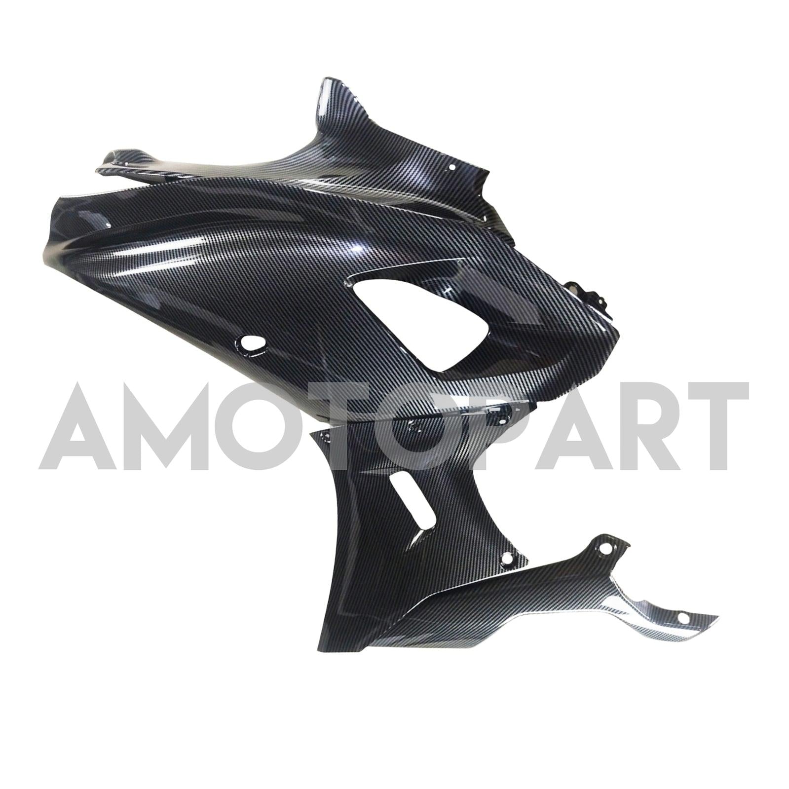 Amotopart 2021-2025 Yamaha YZF-R7 Carbon Fiber Black Fairing Kit