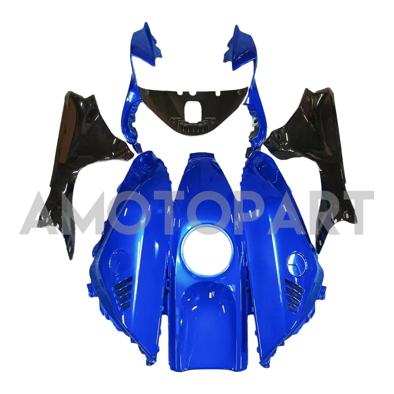 Amotopart 2021-2025 Yamaha YZF-R7 Blue Black Fairing Kit