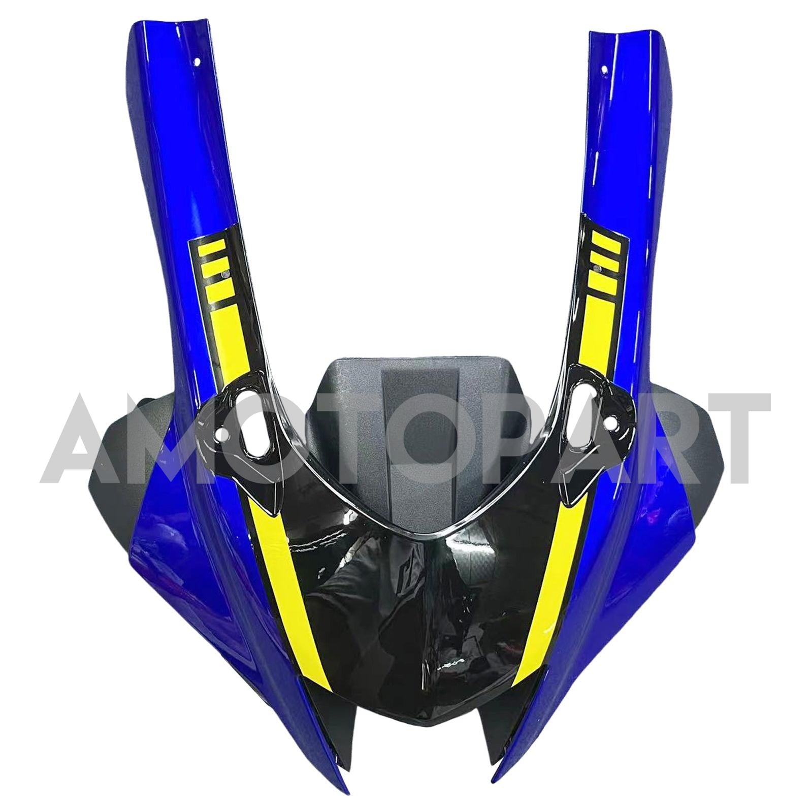 Amotopart 2021-2025 Yamaha YZF-R7 Black Blue Yellow Fairing Kit