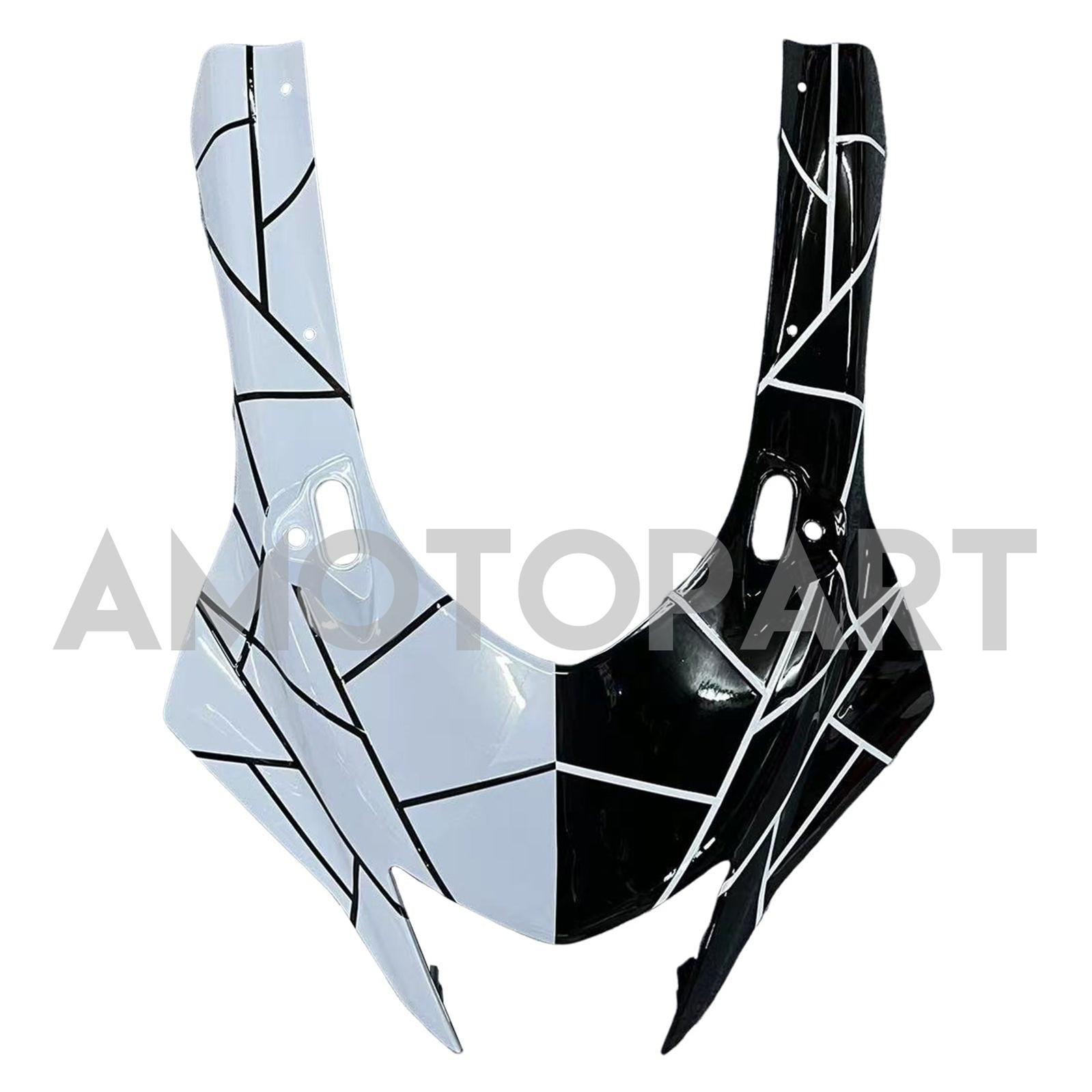 Amotopart 2021-2025 Yamaha YZF-R7 Black White Grey Fairing Kit