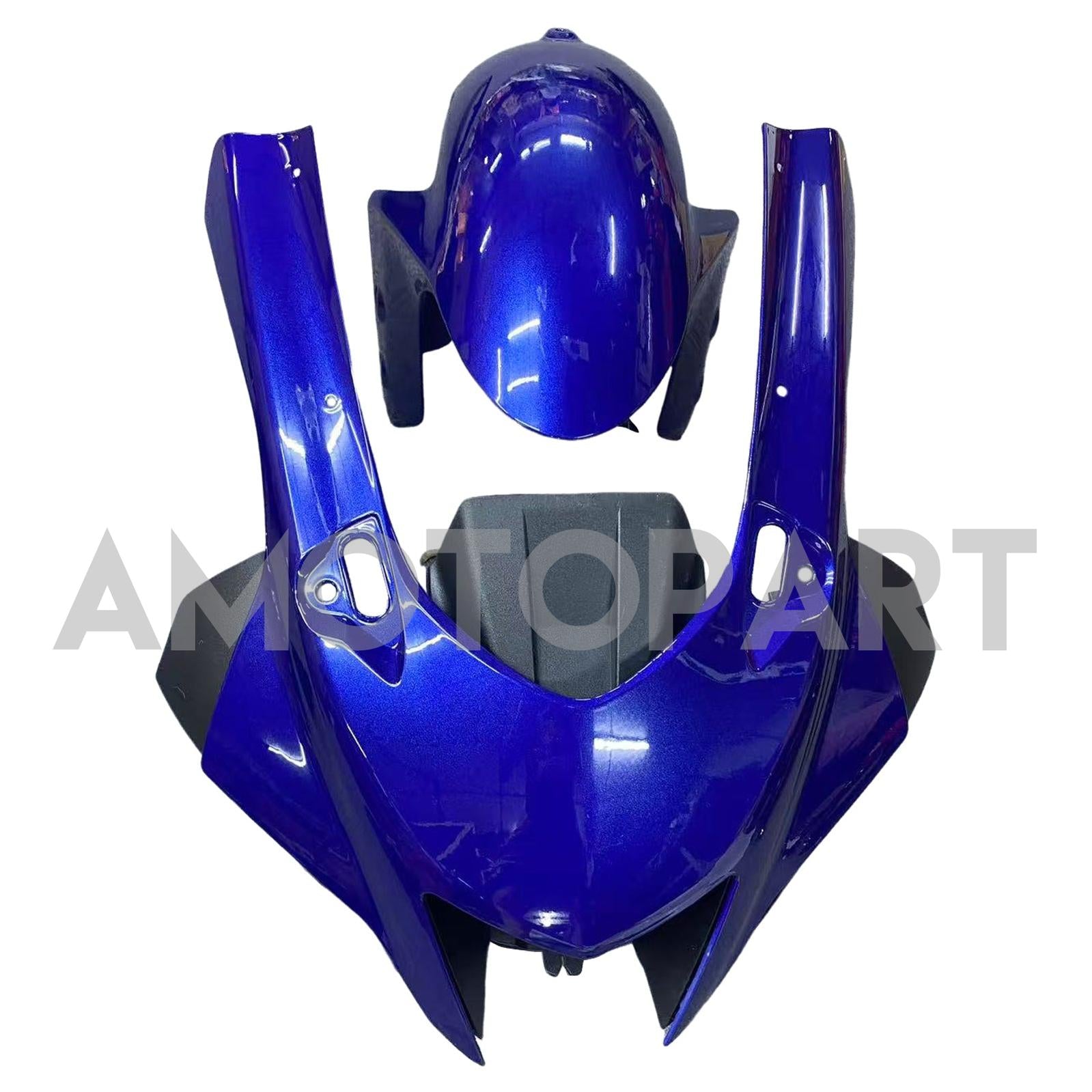 Amotopart 2021-2025 Yamaha YZF-R7 Shiny Dark Blue Fairing Kit