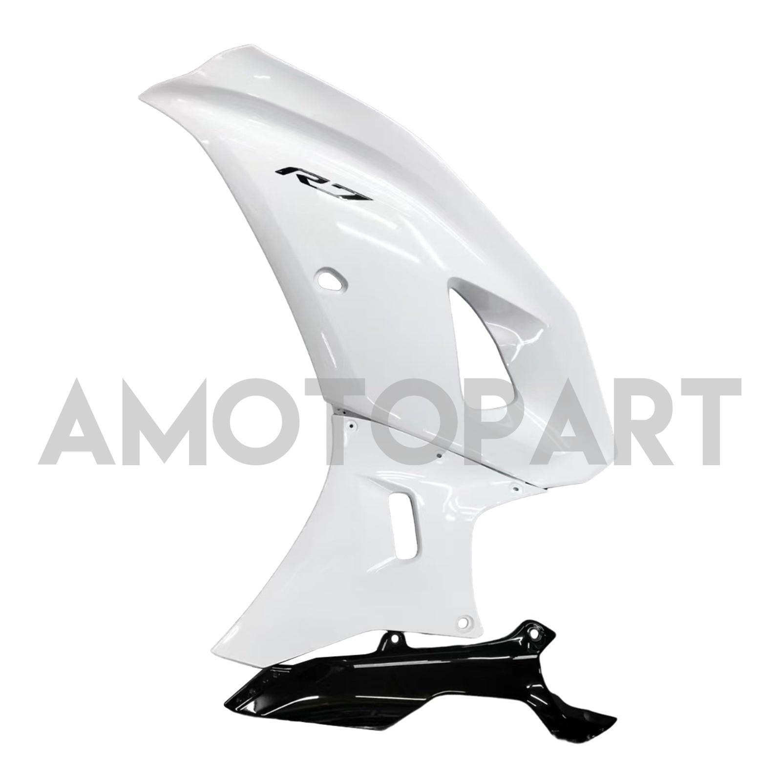 Amotopart 2021-2025 Yamaha YZF-R7 Gloss White Fairing Kit