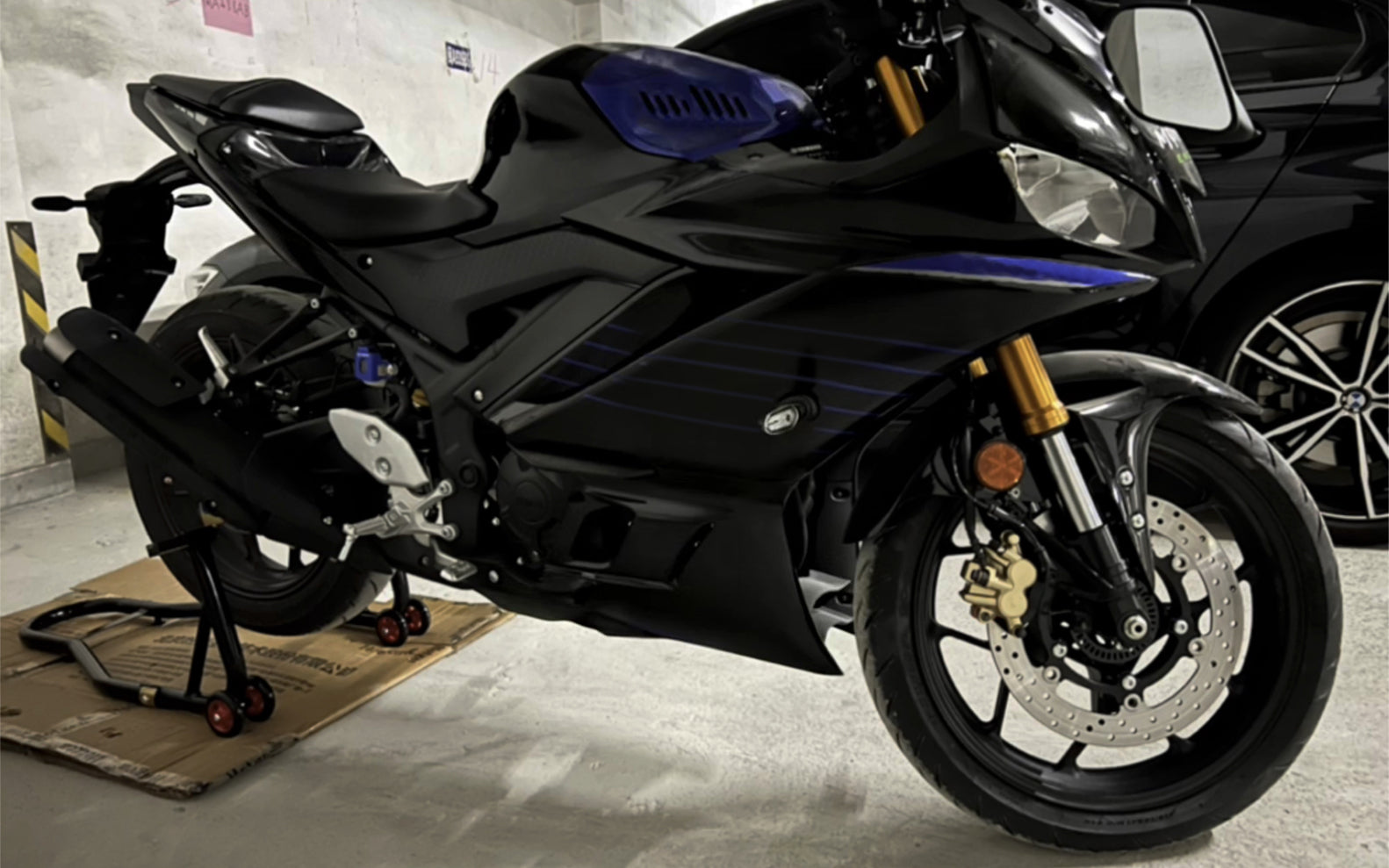 Amotopart 2022-2024 Yamaha YZF-R3 R25 Style1 Fairing Kit