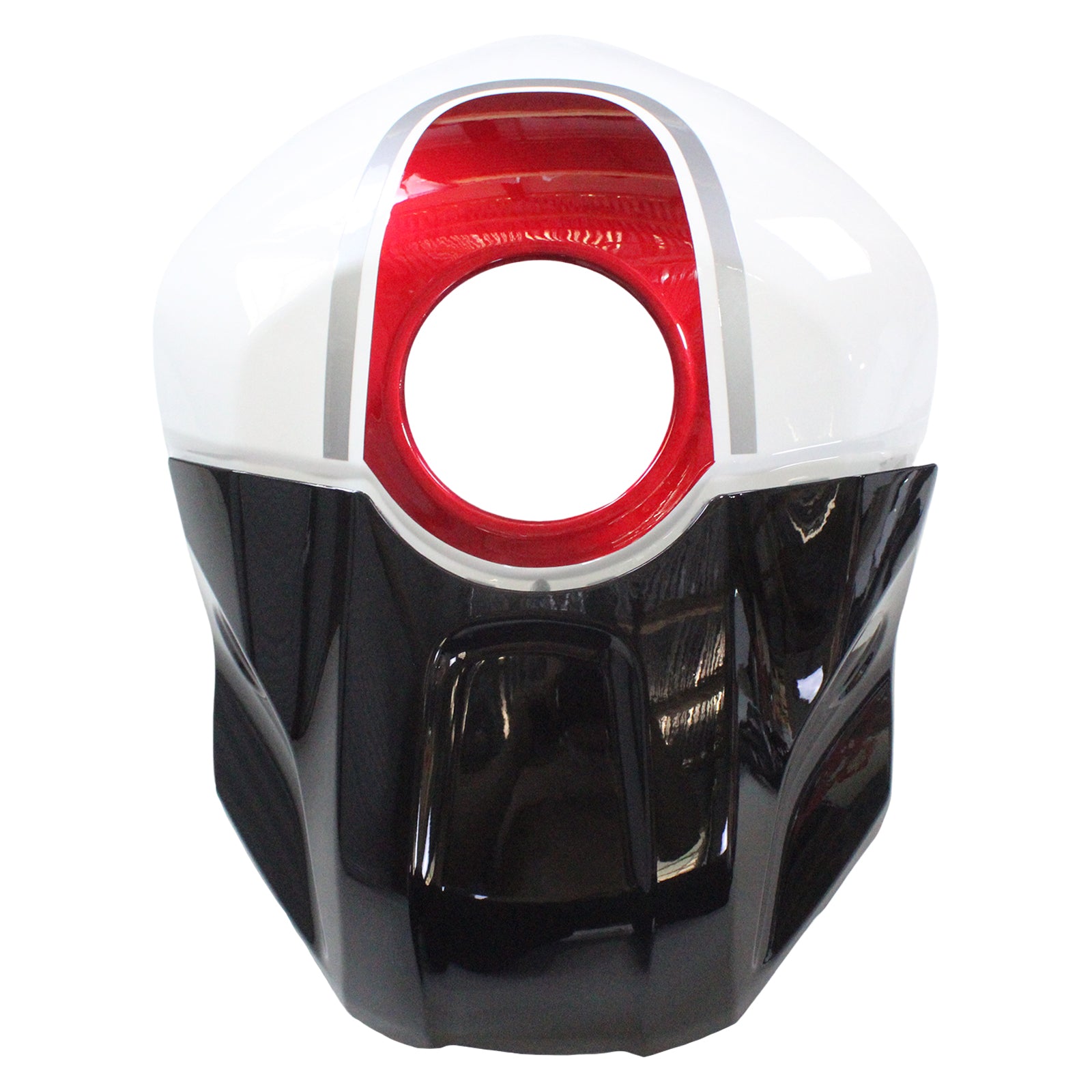 Amotopart 2022-2024 Yamaha YZF-R3 R25 White Red Fairing Kit