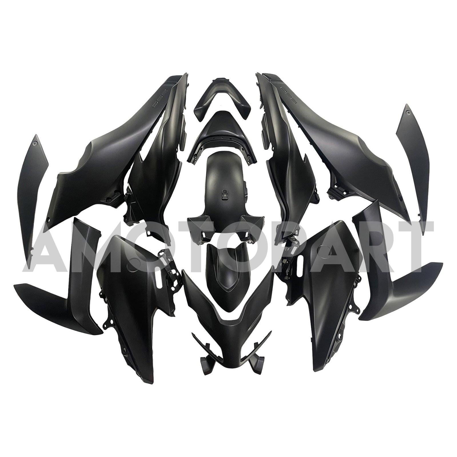 Amotopart 2022-2024 Yamaha TMAX560 Black Fairing Kit