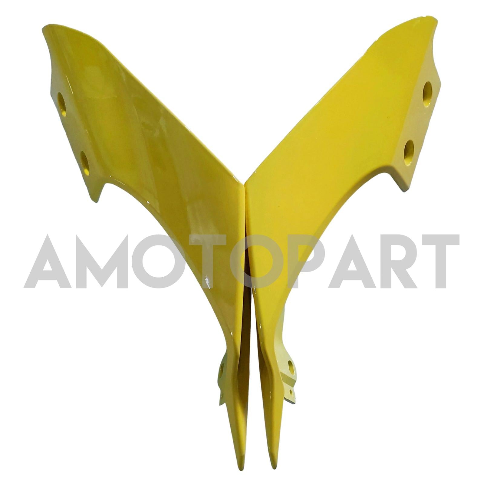 Amotopart 2018-2024 Yamaha YZF R15 Gelbes Schwarzverkleidungskit