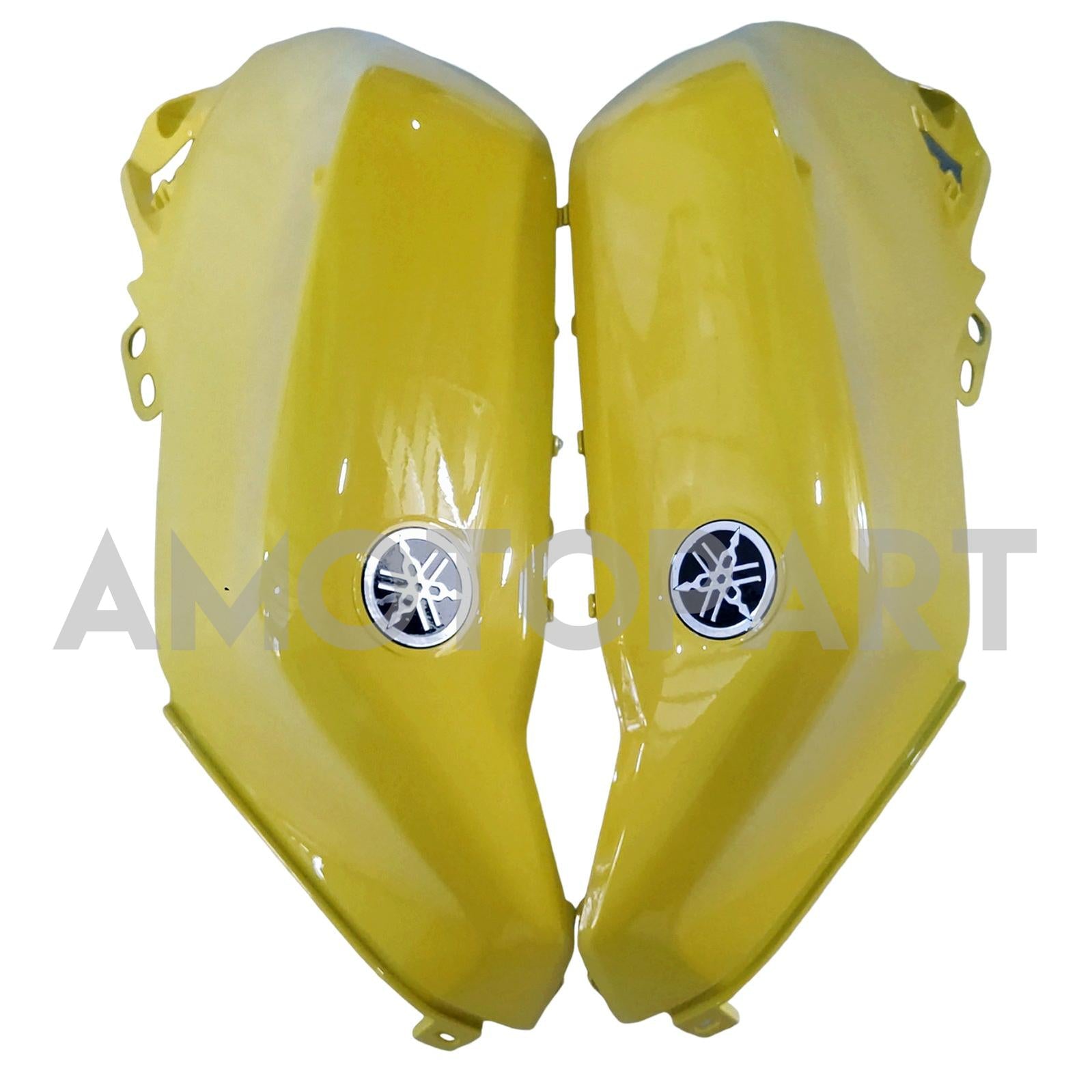 Amotopart 2018-2024 Yamaha YZF R15 Gelbes Schwarzverkleidungskit
