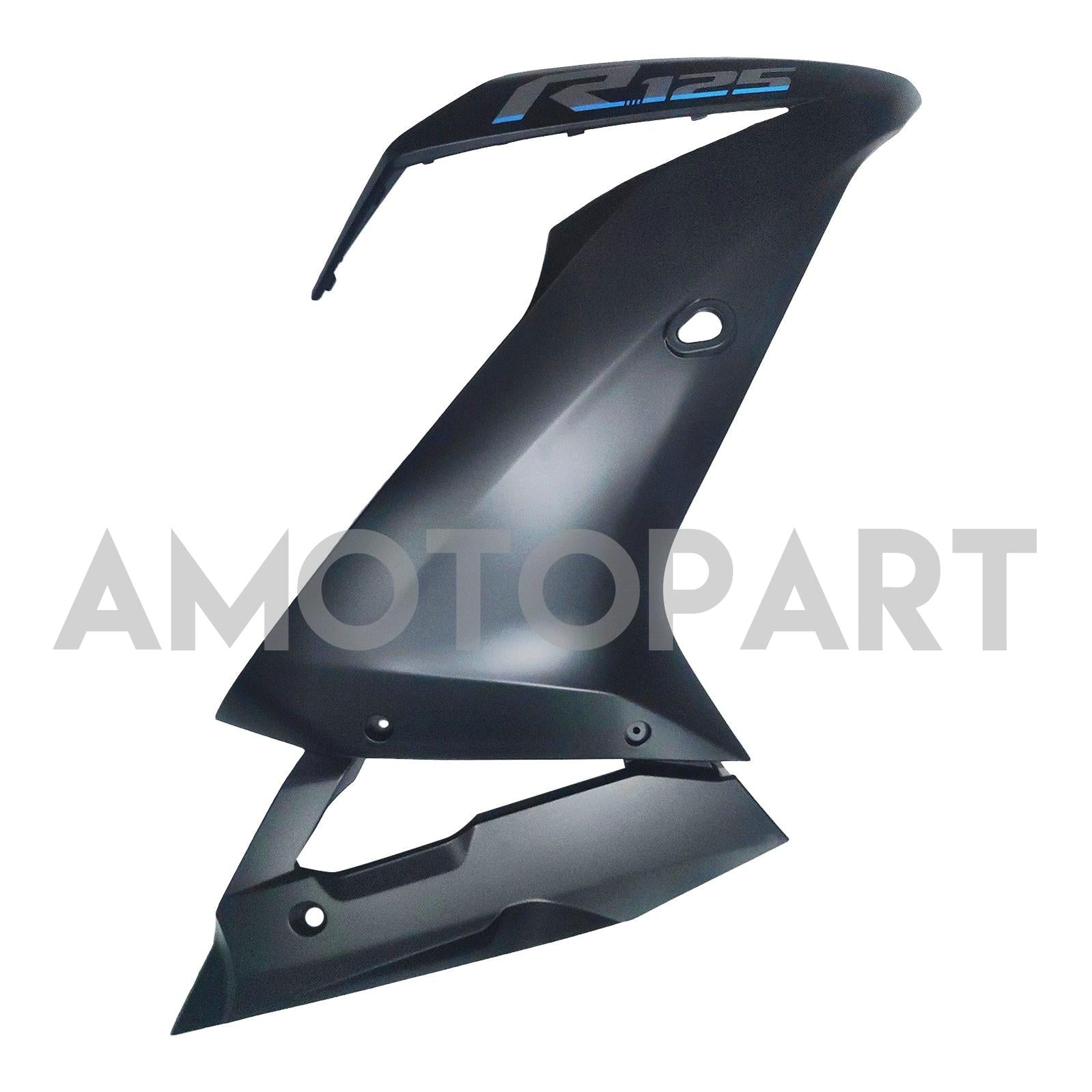 Amotopart 2019-2022 Yamaha YZF R125 Black Fairing Kit