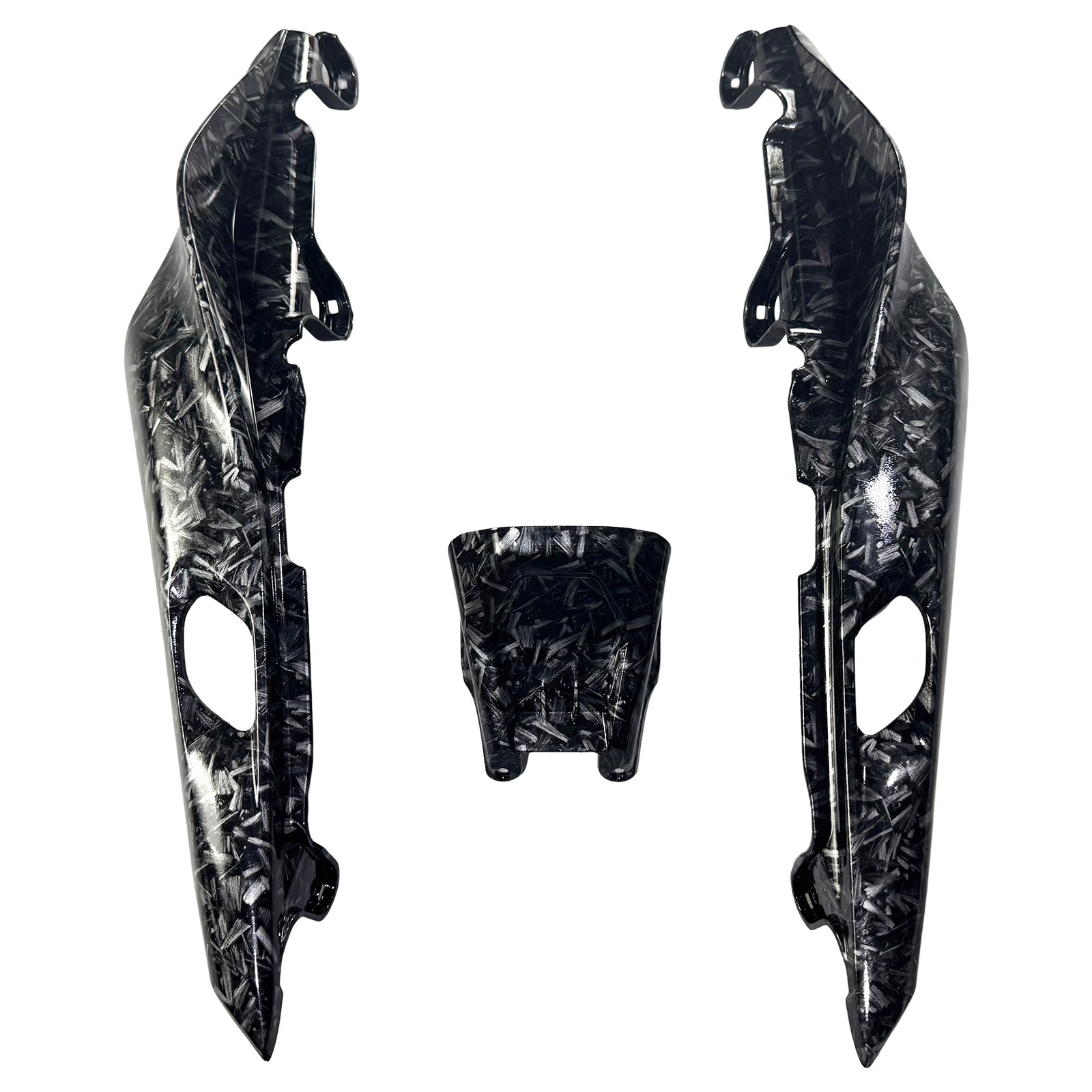 Amotopart 2021-2024 Yamaha MT-09 Forged Carbon Fiber Pattern Fairing Kit