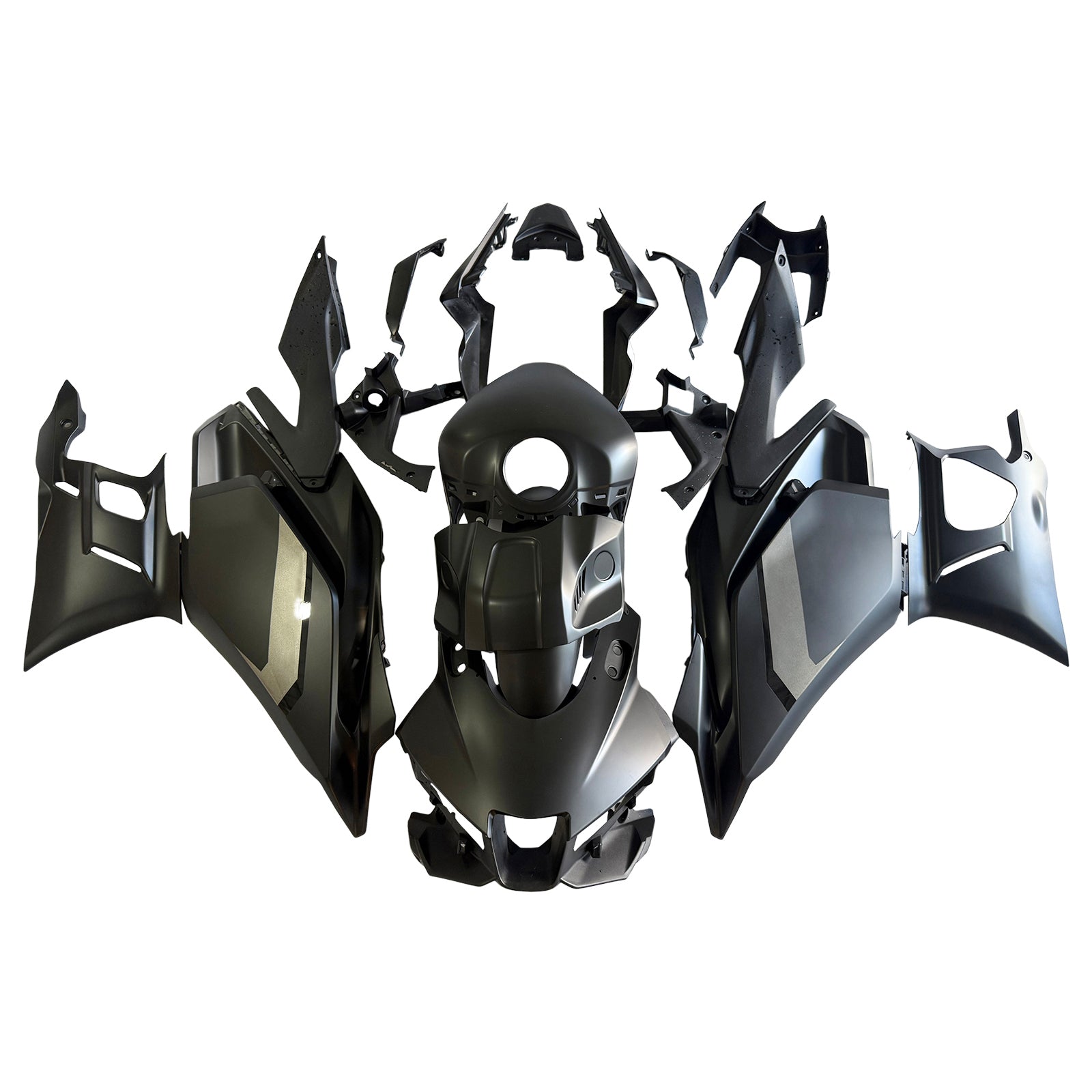 Amotopart 2025-2026 Yamaha YZF R3 YZF R25 Black Fairing Kit