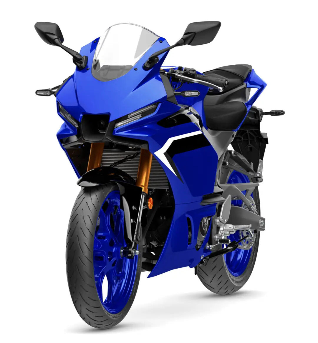 Amotopart 2025-2026 Yamaha YZF R3 YZF R25 Blue Fairing Kit