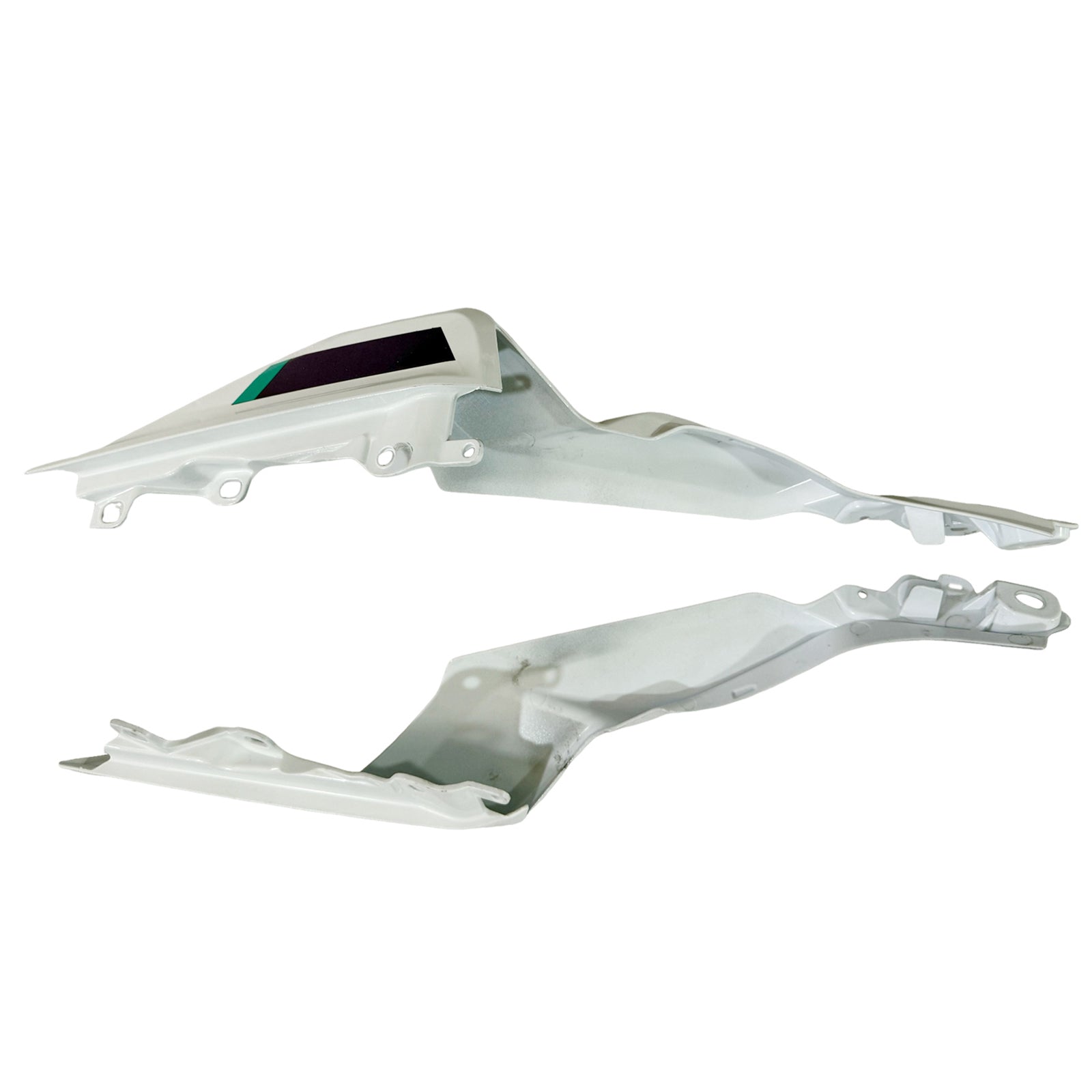 Amotopart 2025-2026 Yamaha YZF R3 YZF R25 Gloss White Gradient Blue Fairing Kit