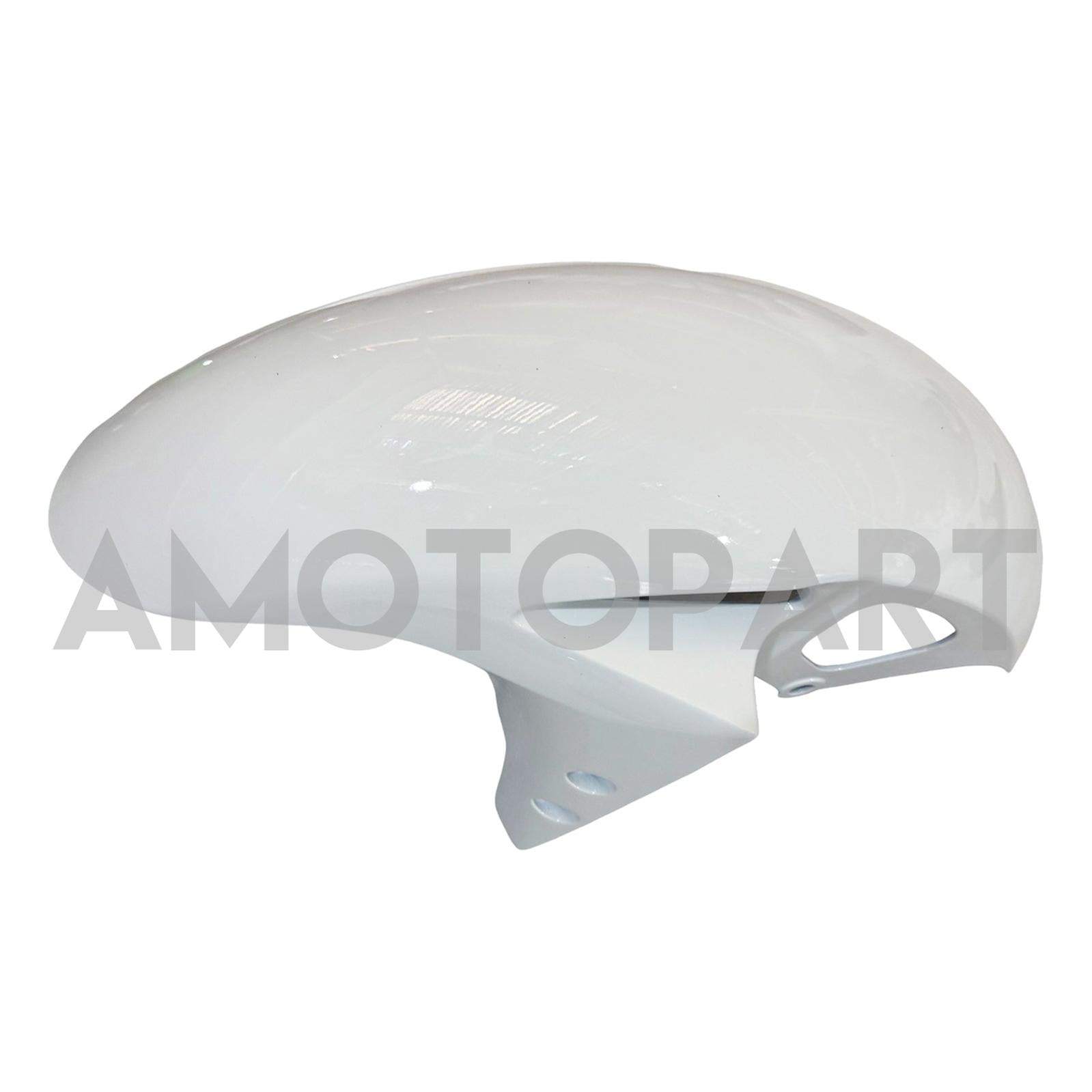 Amotopart 2025-2026 Yamaha YZF R3 YZF R25 Gloss White Blue Fairing Kit