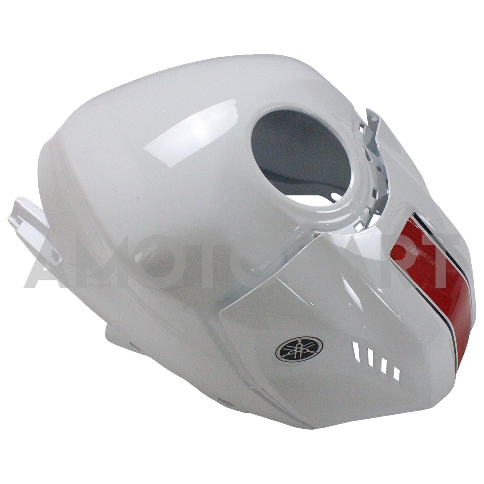 Amotopart 2022-2023 Yamaha YZF-R3 R25 White & Red Fairing Kit