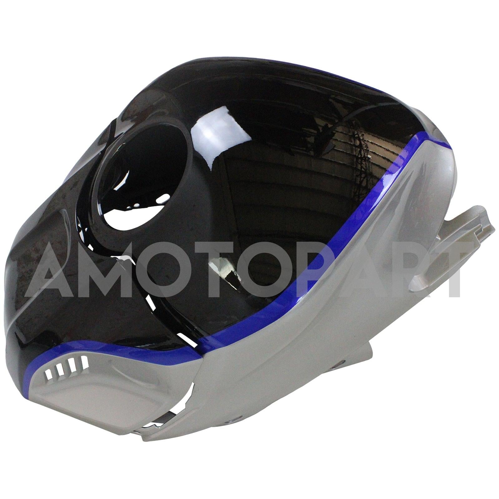 Amotopart 2022-2023 Yamaha YZF-R3 R25 Sliver & Black Fairing Kit
