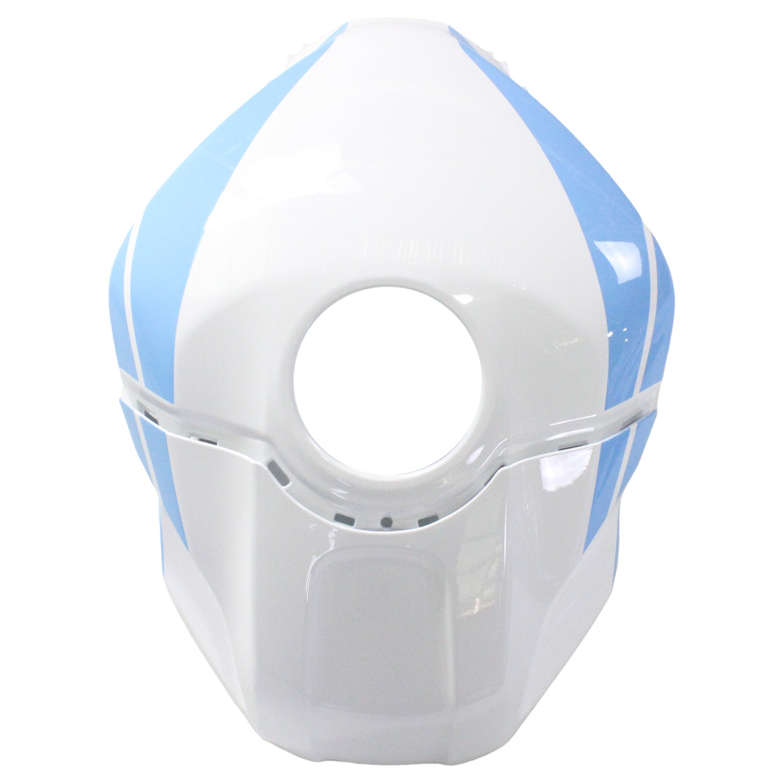 Amotopart 2022-2023 Yamaha YZF-R3 R25 White & Blue Style2 Fairing Kit