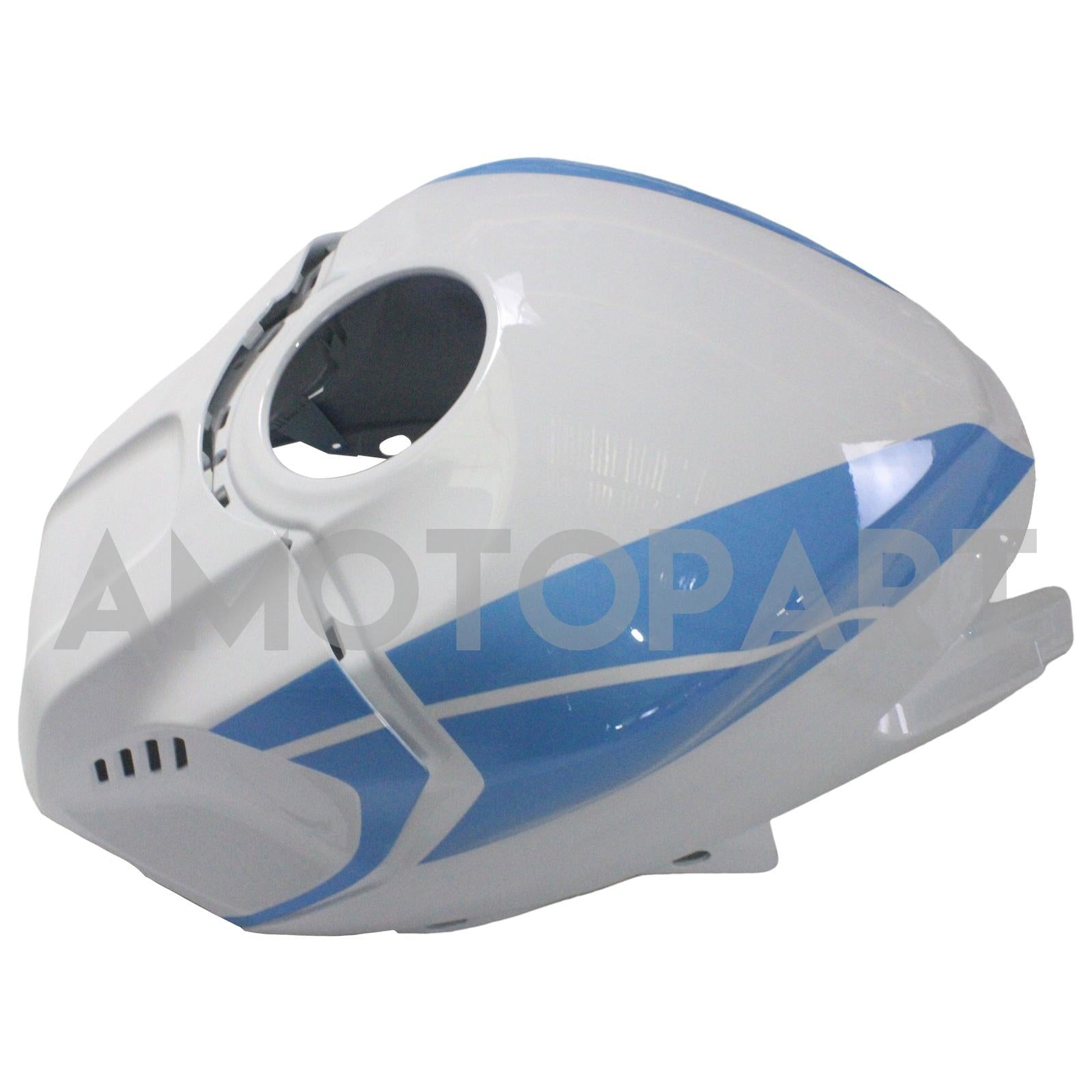 Amotopart 2022-2024 Yamaha YZF-R3 R25 White&Blue Style2 Fairing Kit