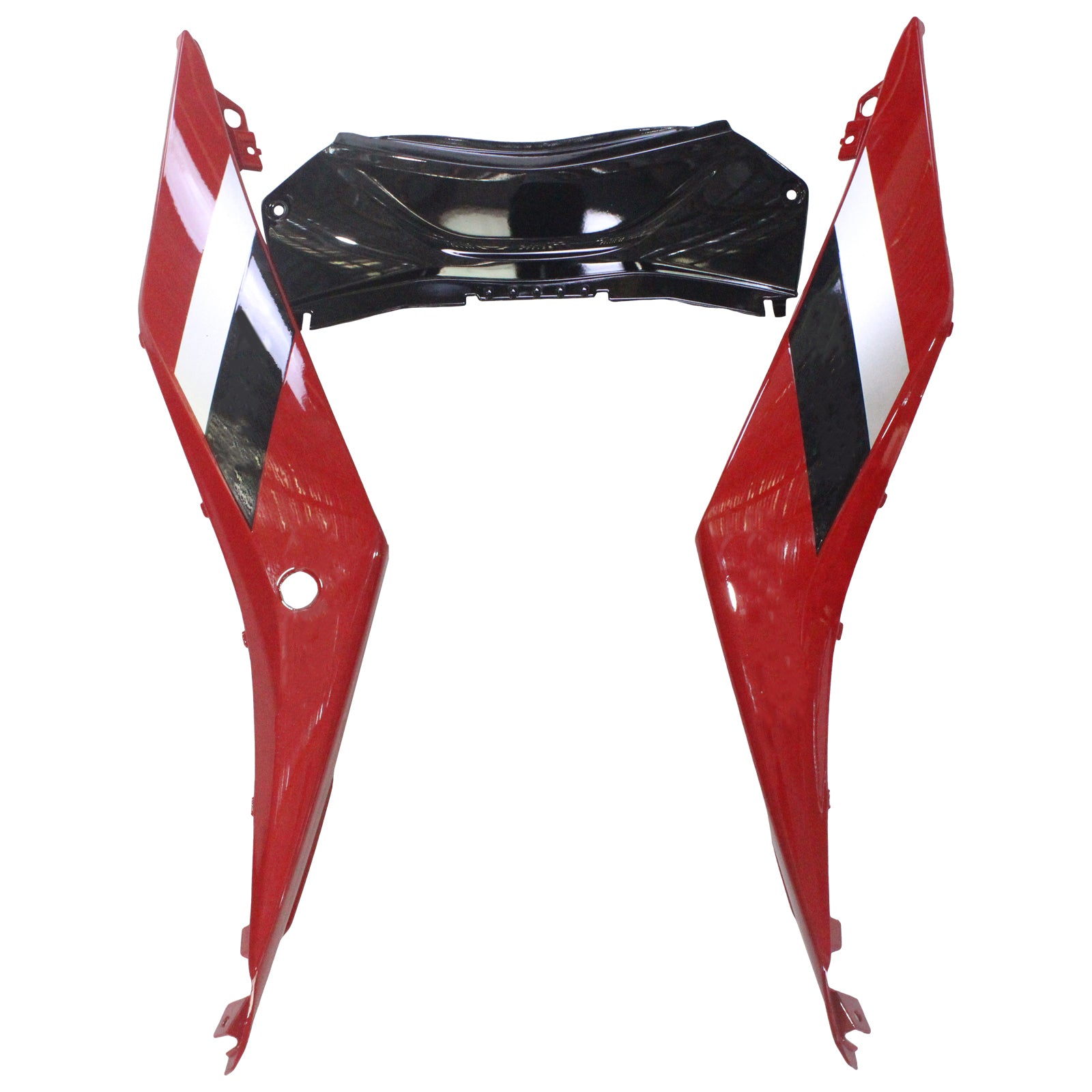 Amotopart 2022-2023 ヤマハ YZF-R3 R25 レッド&ホワイト フェアリングキット