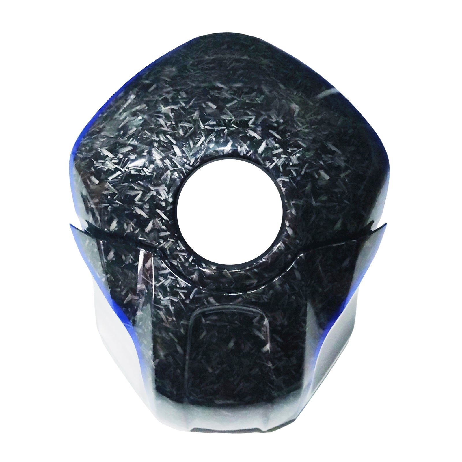 Amotopart 2022-2024 Yamaha YZF-R3 R25 Blue Marble Carbon fiber Fairing Kit