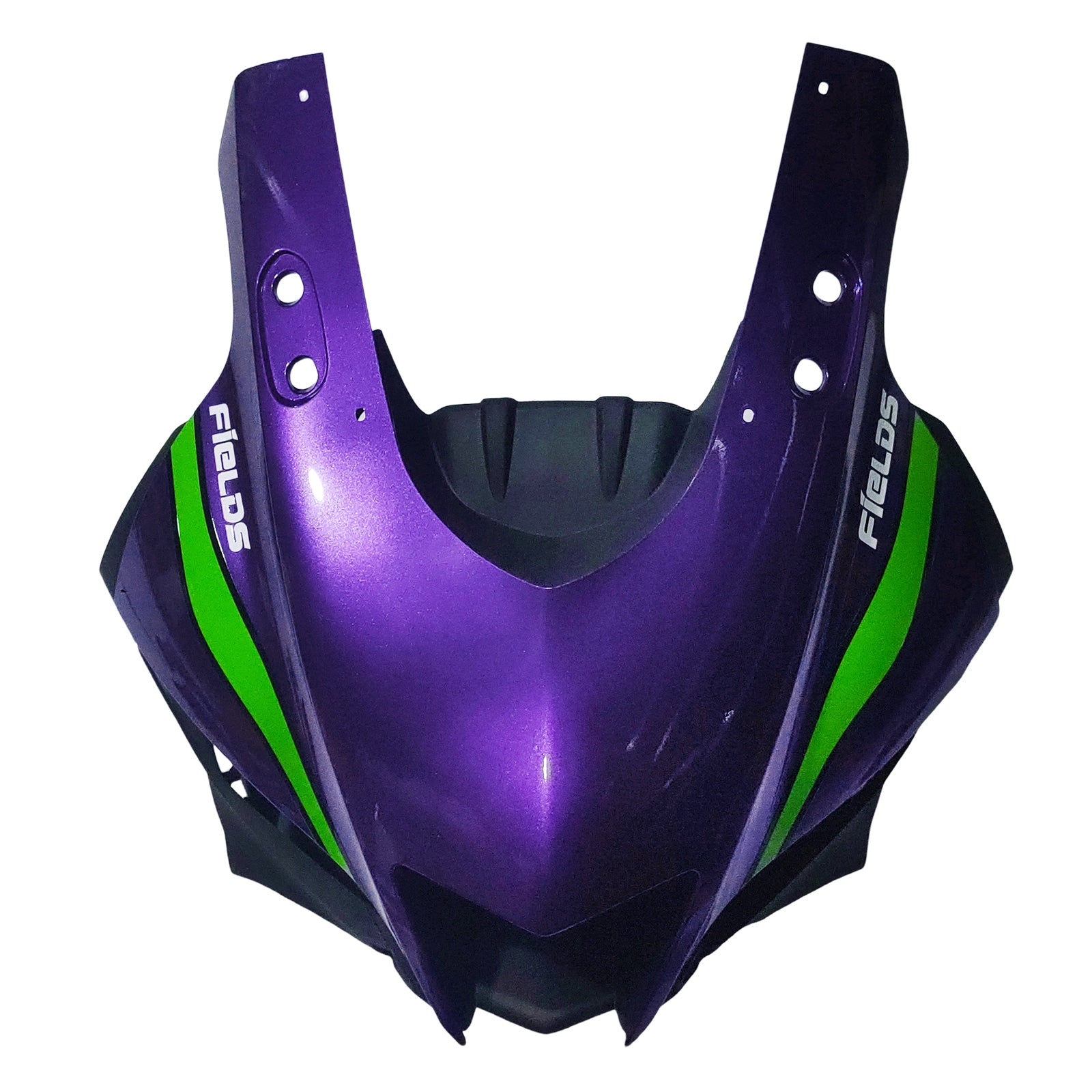 Amotopart 2022-2023 Yamaha YZF-R3 R25 Purple & Green Fairing Kit