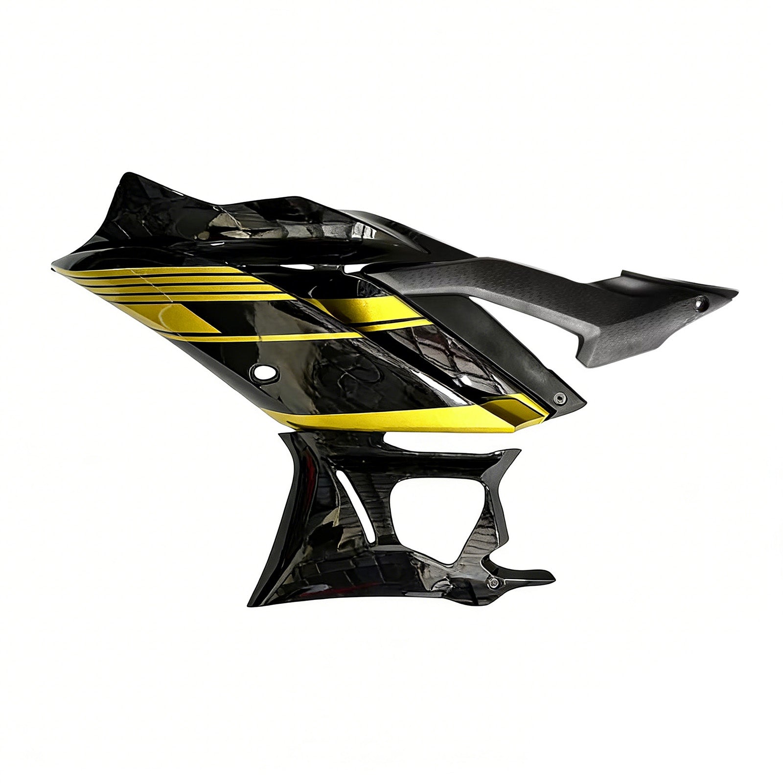 Amotopart 2022-2024 Yamaha YZF-R3 R25 Gold&Black Fairing Kit