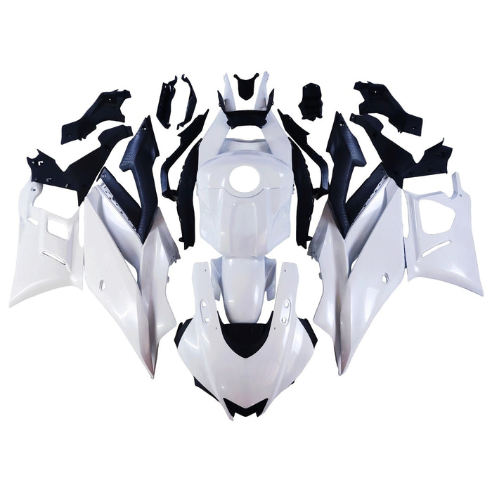 Amotopart 2022-2024 Yamaha YZF-R3 R25 Pearl White Fairing Kit