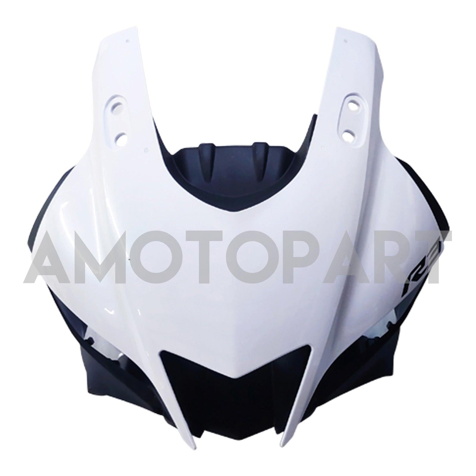 AMOTOPT 2022-2023 YAMAHA YZF-R3 R25 KIT de carenagem branca de pérola