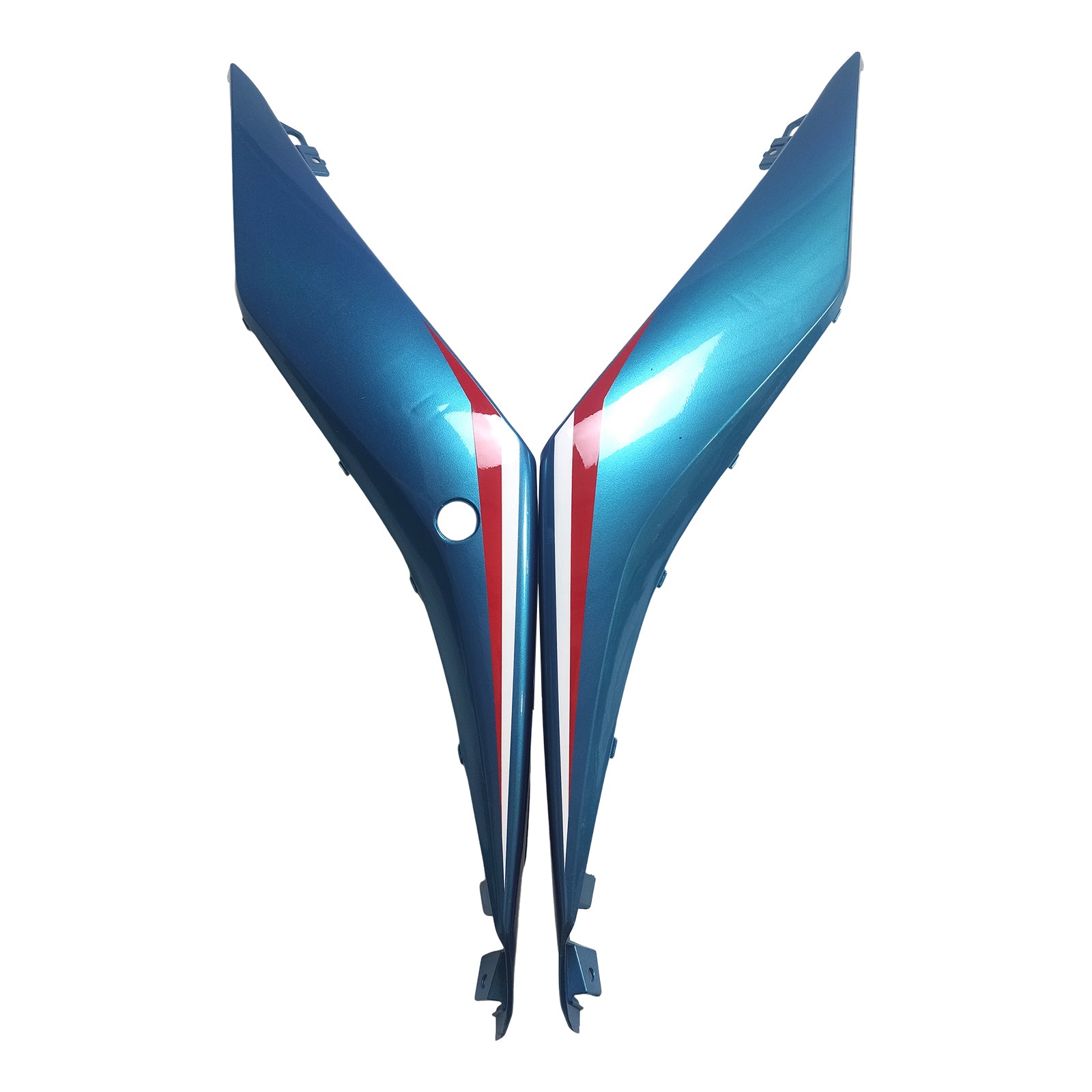 Amotopart 2022-2024 Yamaha YZF-R3 & R25 Blue Black Fairing Kit