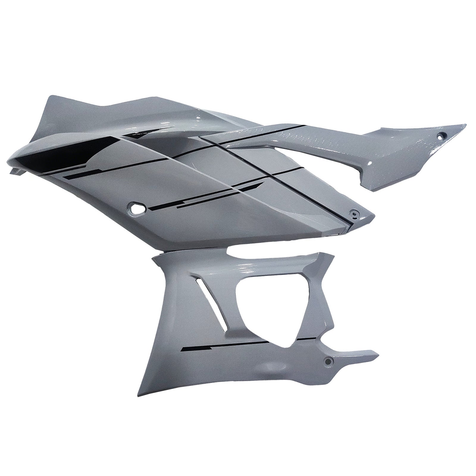 Amotopart 2022-2024 Yamaha YZF-R3 & R25 White Fairing Kit