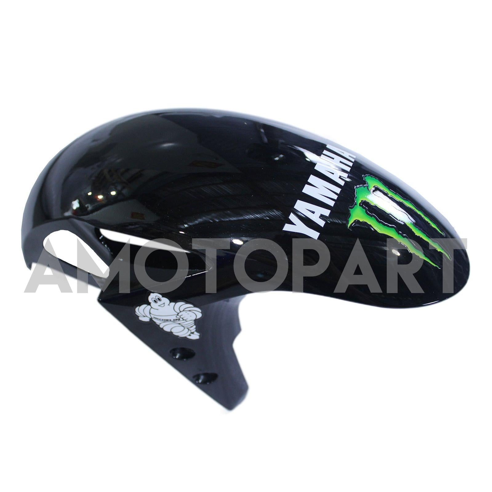 Amotopart 2022-2024 Yamaha YZF-R3 & R25 Black Blue Fairing Kit