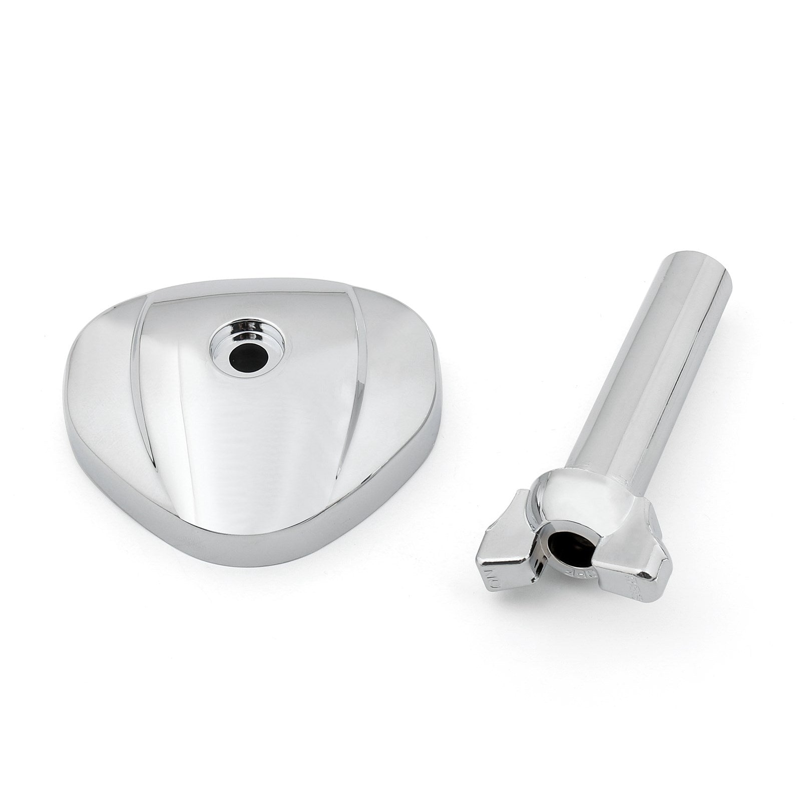 88-07 Honda VT600 Shadow VLX Chrome Throttle Link Cover w/Petcock Lever