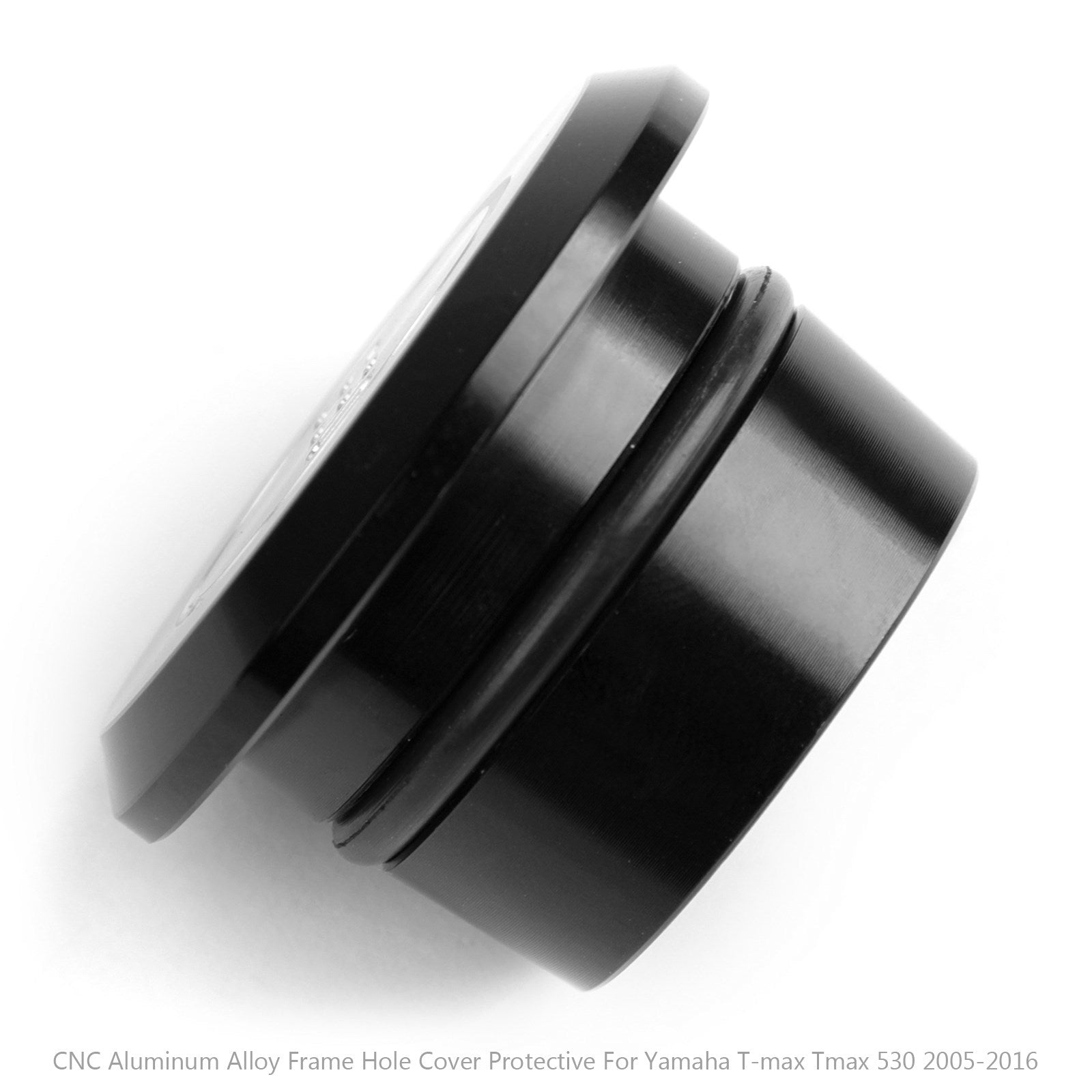 CNC オートバイフレーム穴カバーガードブラックヤマハ T-max Tmax 530 2005-2016