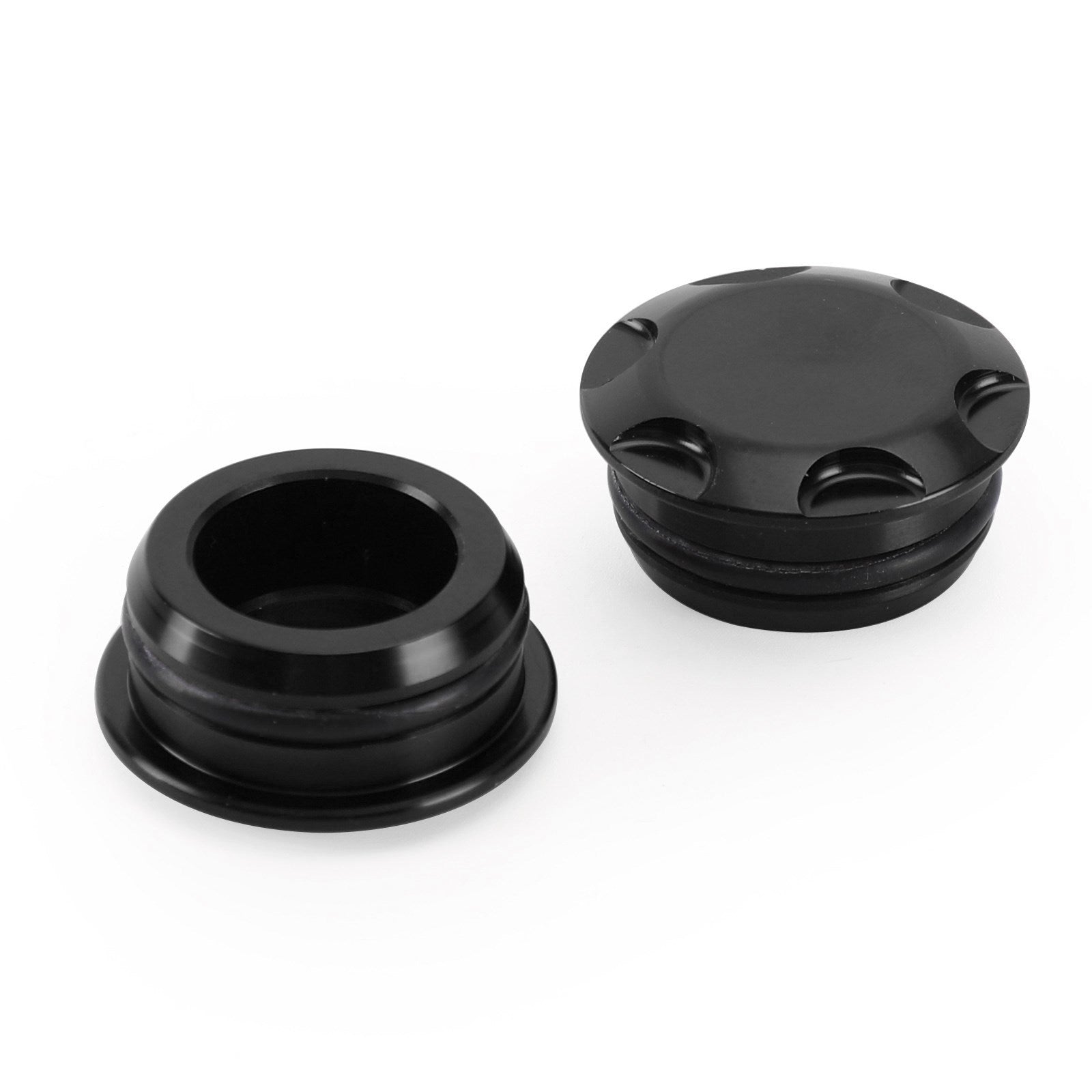 18-22 Kawasaki Ninja 250 400 Z400 Z250 Aluminum Frame Hole Caps Plugs Cover