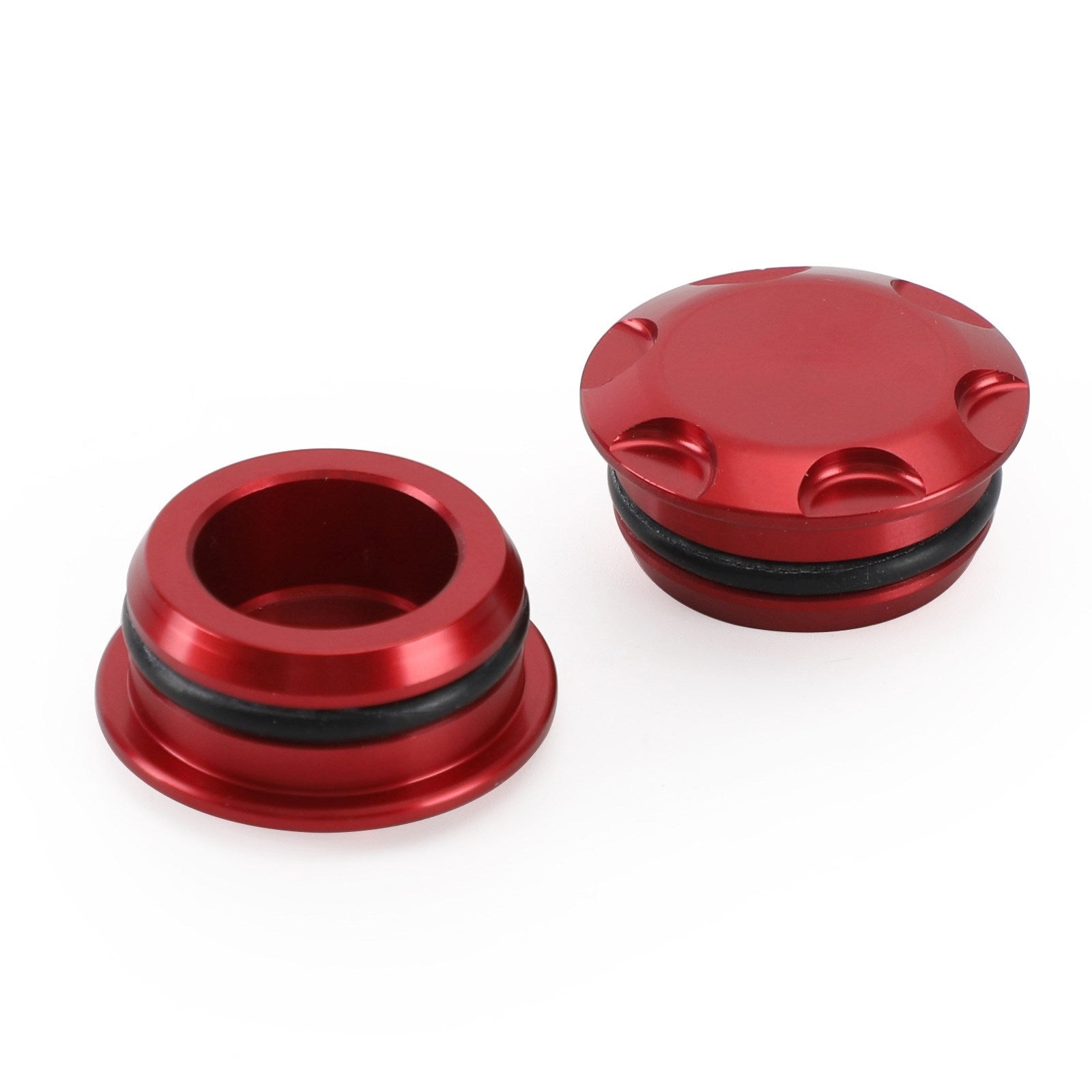 18-22 Kawasaki Ninja 250 400 Z400 Z250 Aluminum Frame Hole Caps Plugs Cover