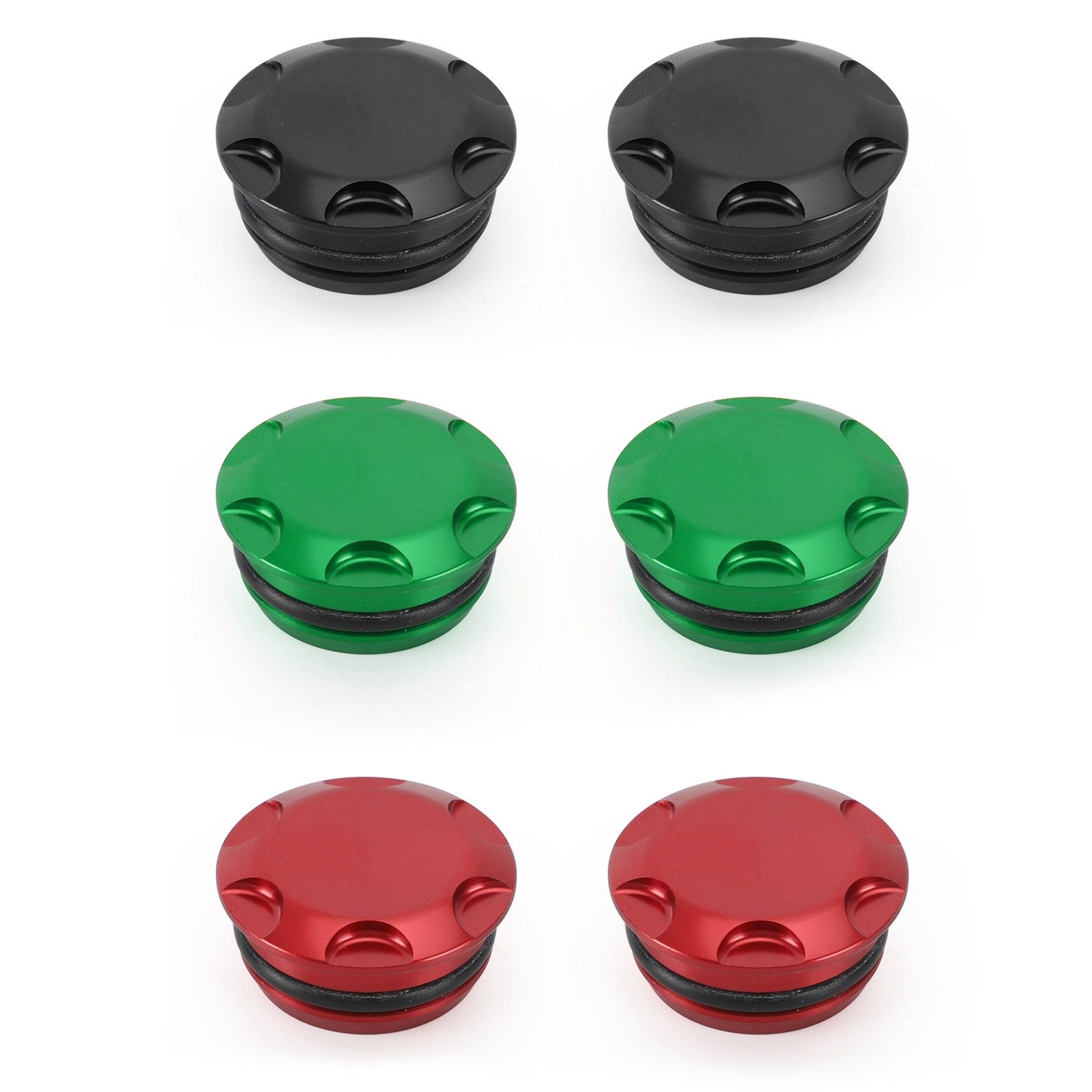 18-22 Kawasaki Ninja 250 400 Z400 Z250 Aluminum Frame Hole Caps Plugs Cover