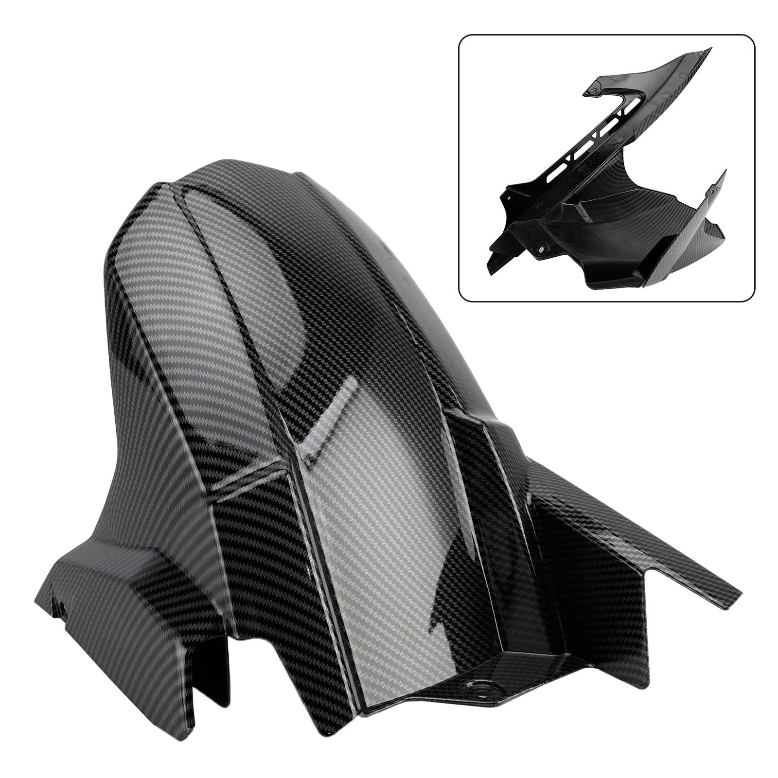 17-24 KAWASAKI Z900 Z900RS Motorcycle Rear Fender Tire Hugger Mudguard Carbon