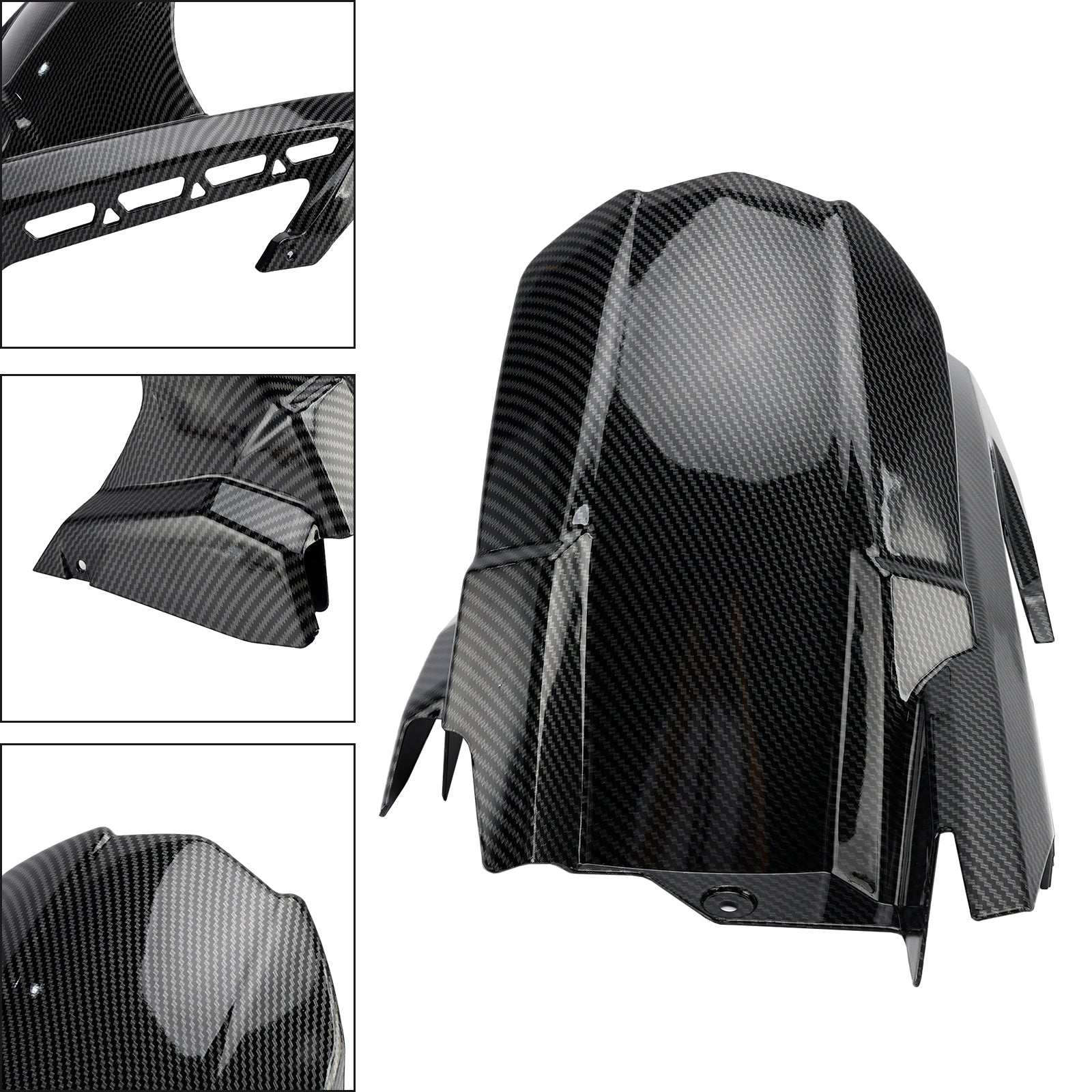 17-24 KAWASAKI Z900 Z900RS Motorcycle Rear Fender Tire Hugger Mudguard Carbon