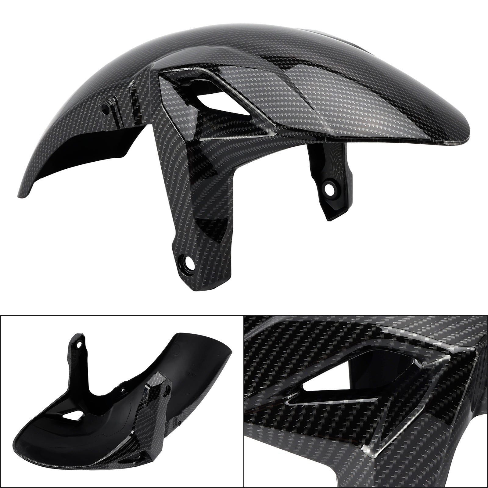 Front Fender Tire Hugger Mudguard For Kawasaki Z650 Ninja 650 2017-2023