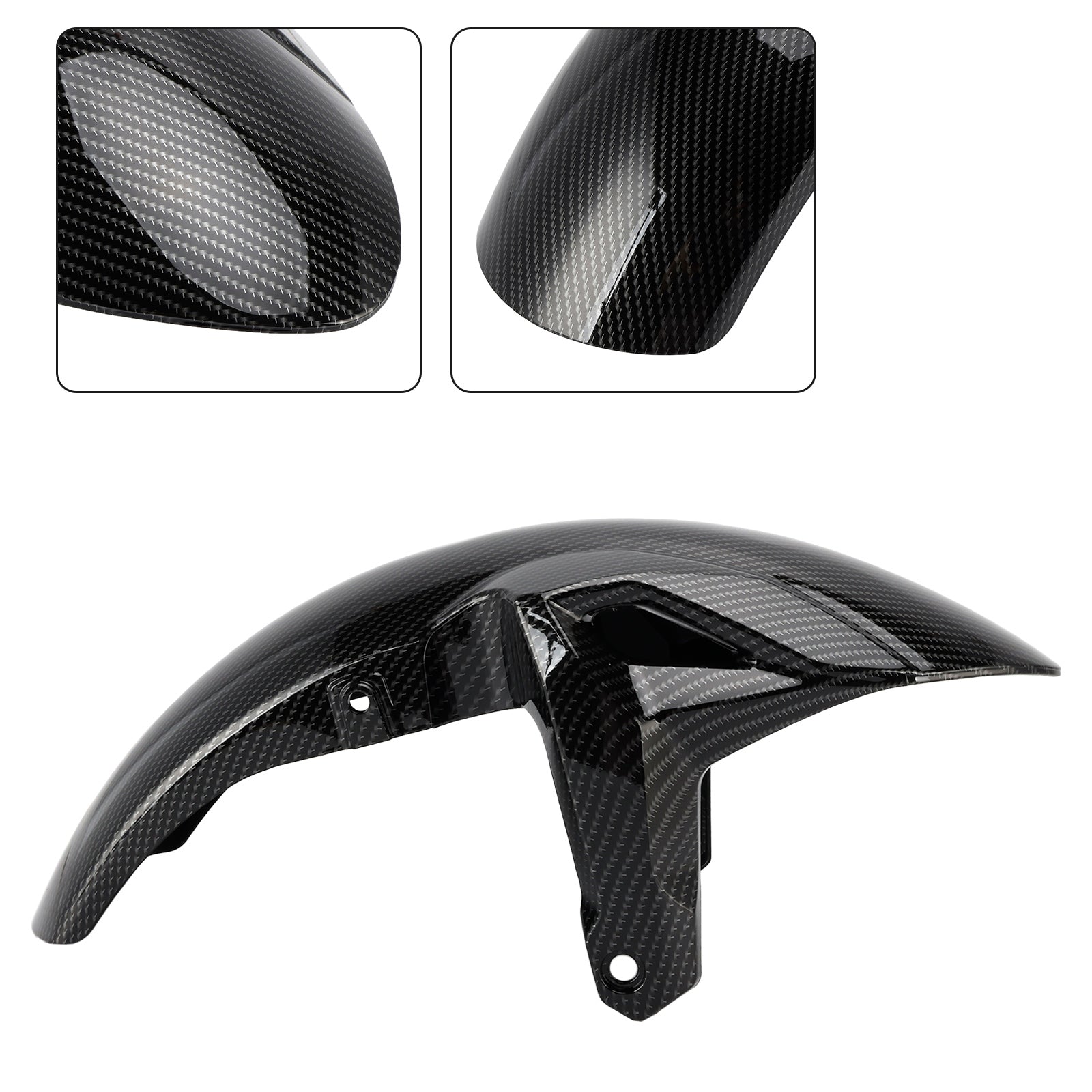 Front Fender Tire Hugger Mudguard For Kawasaki Z650 Ninja 650 2017-2023