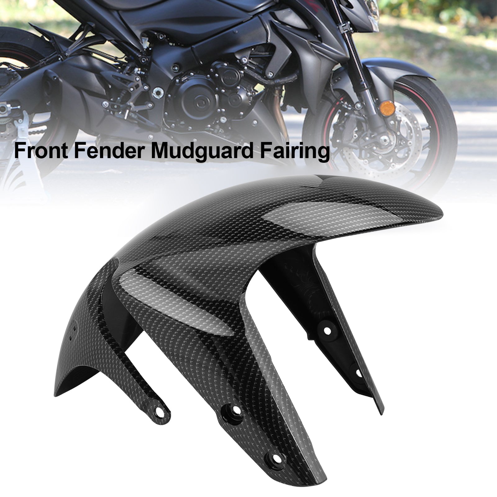 Kotflügel vorne Kotflügel Hugger Cowling Verkleidung für Suzuki GSX-S750 2017-2024 Carbon