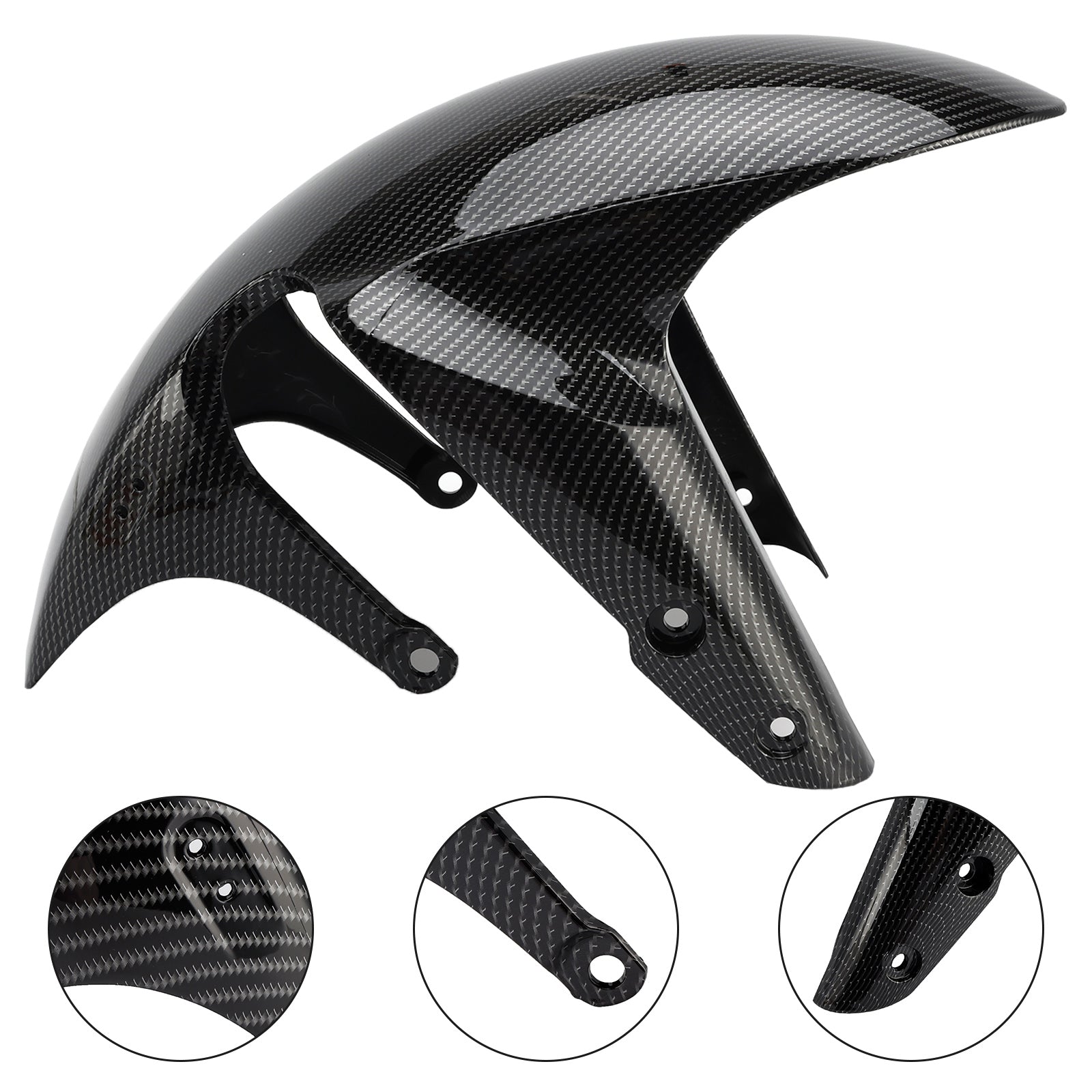 Cawing de la cobertura de la Guardia de barro delantera delantera para Suzuki GSX-S750 2017-2024 Carbon