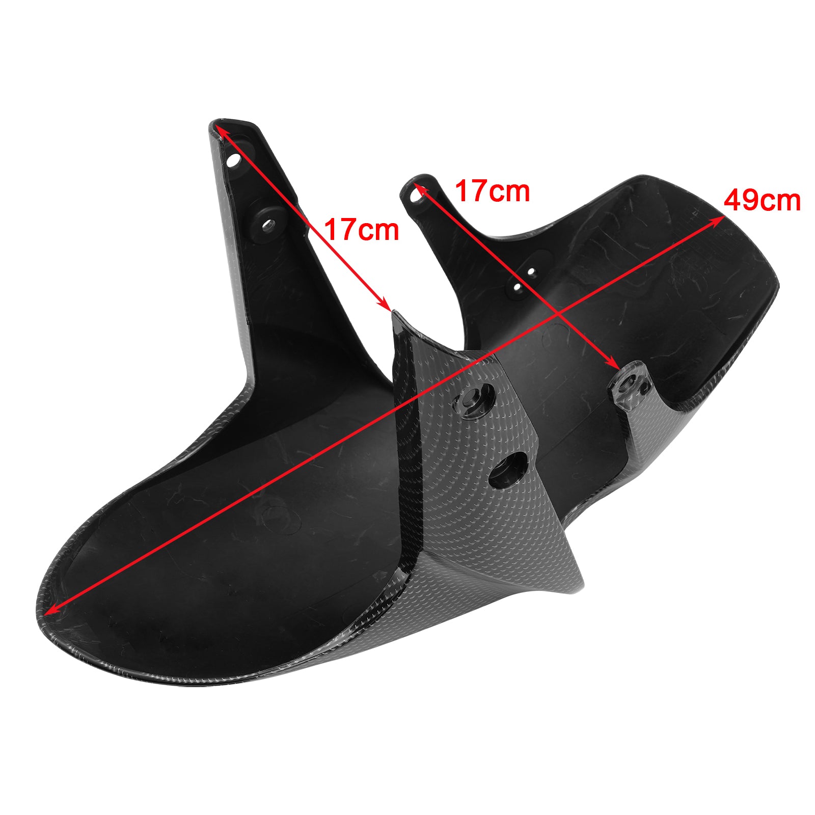 Kotflügel vorne Kotflügel Hugger Cowling Verkleidung für Suzuki GSX-S750 2017-2024 Carbon