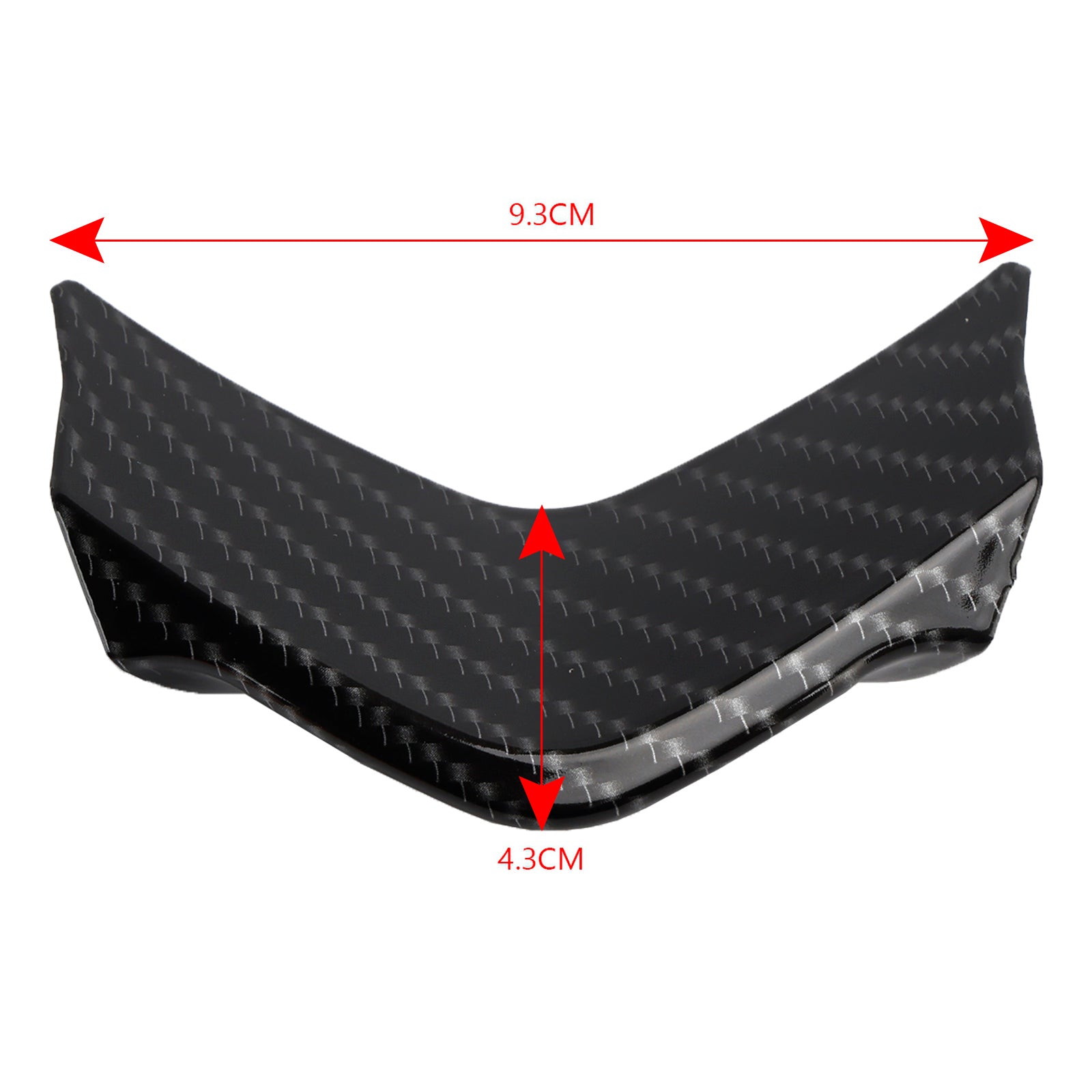 Nariz frontal sob carenagem do painel para Yamaha Tracer 900/GT 2018-2020 Carbono