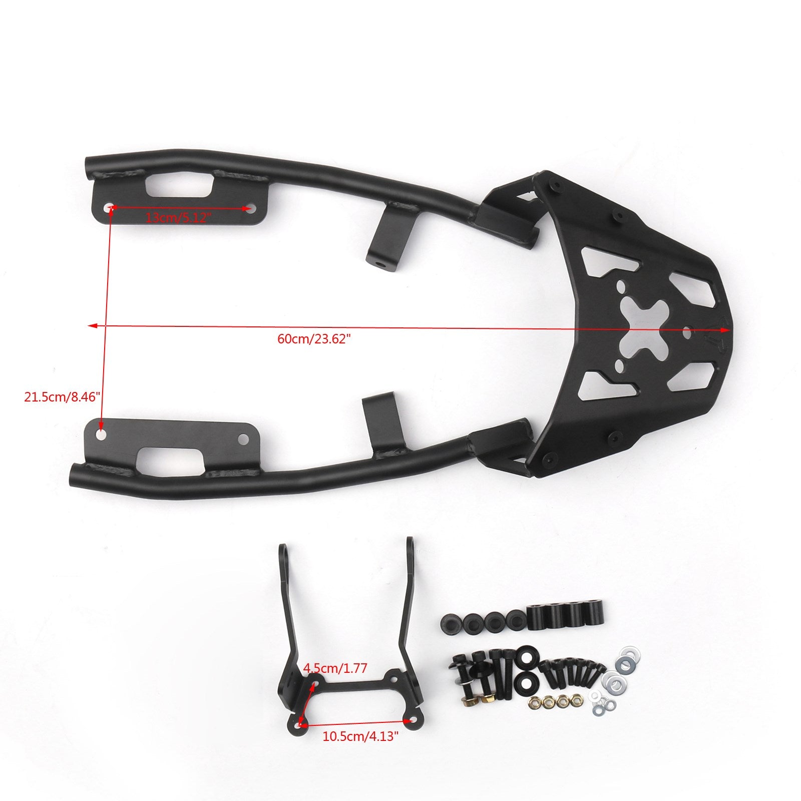 Luggage Rack Rear Carrier Plate kit For Yamaha MT-09 MT 09 2017-2019 Generic FedEx Express Shipping