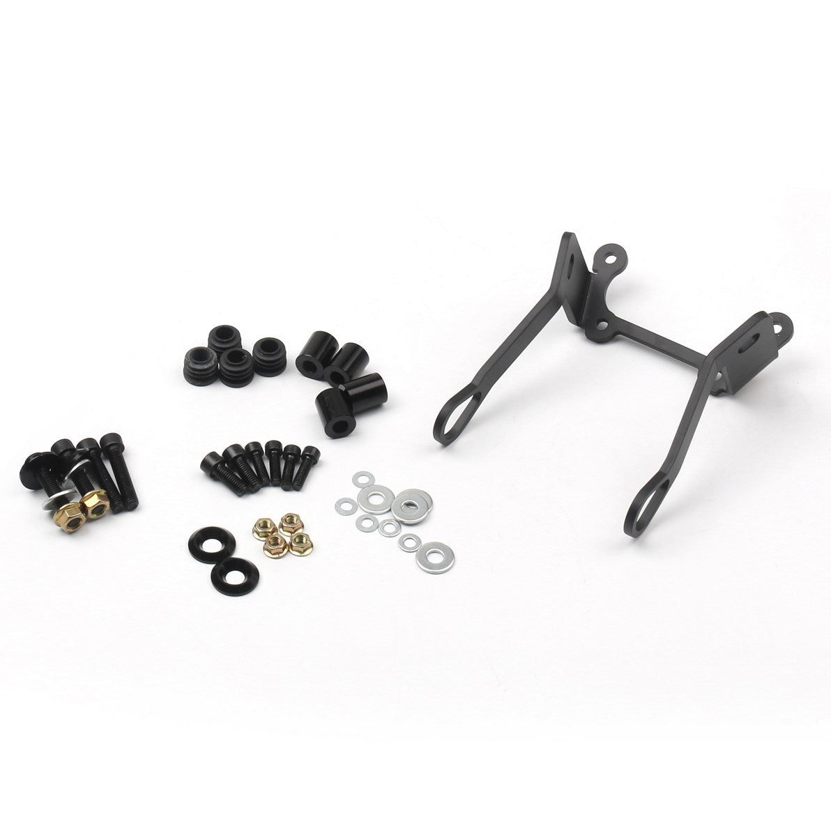 Bagageerrek achterdrager plaatkit voor Yamaha MT-09 MT 09 2017-2019 Generic FedEx Express verzending