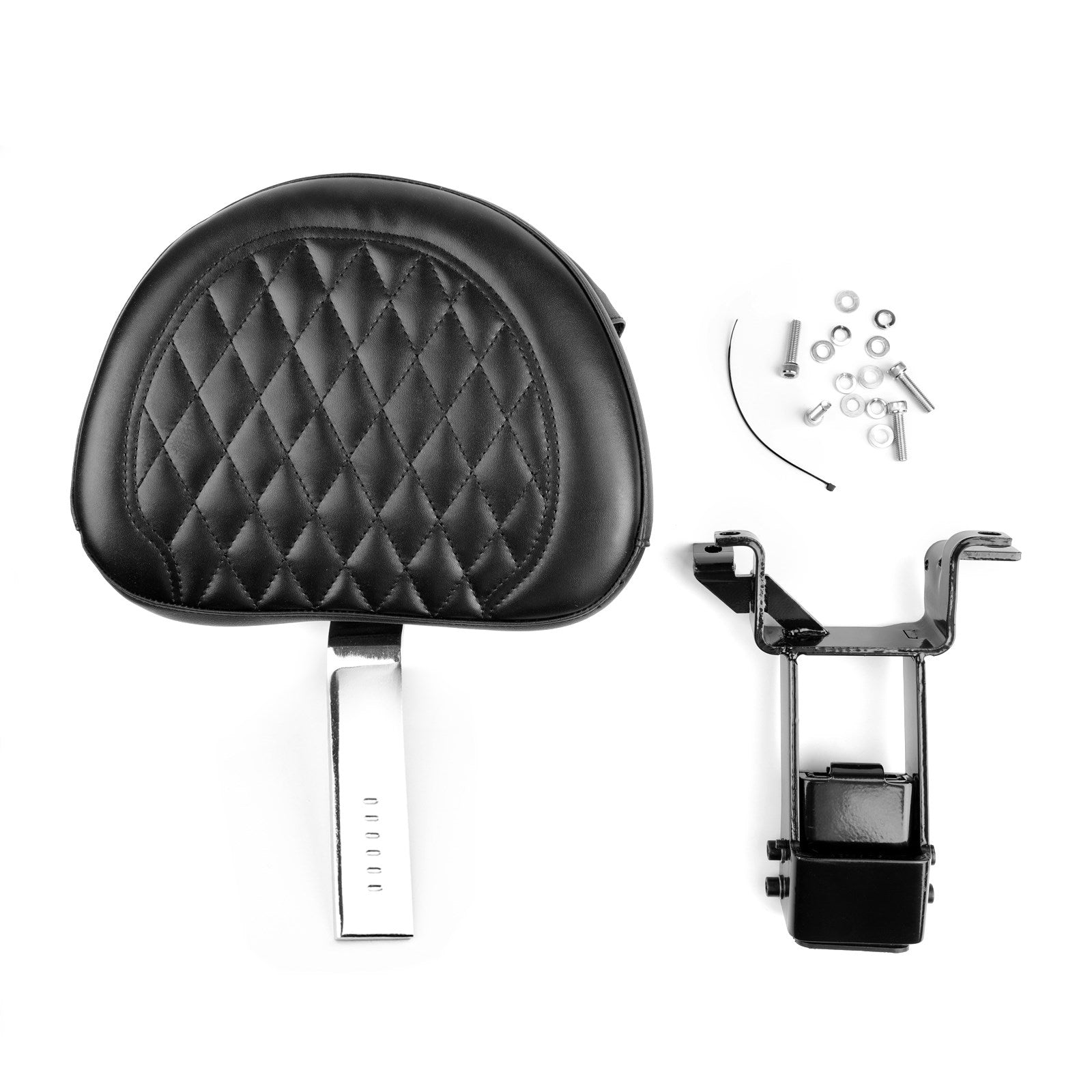 Plug-In Driver Backrest + Mounting Kit For Indian Chieftain Roadmaster 14-23 CHO Generic